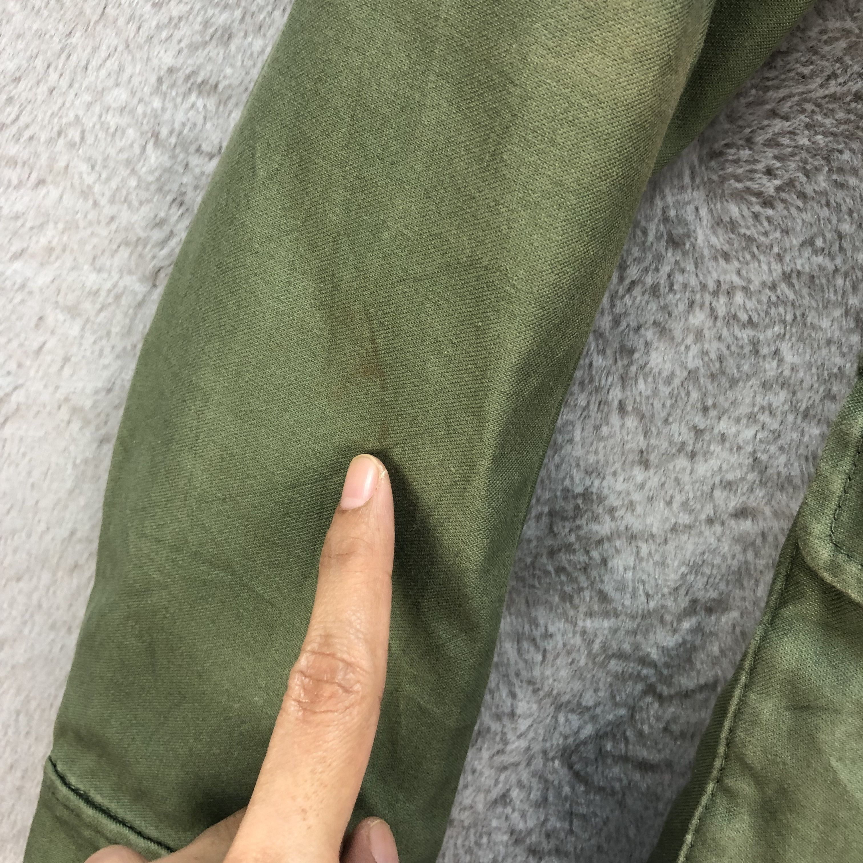 Japanese Brand SLY MILITARY SHERPA LINED JACKET ARMY STYLE #6765-85 Size US XS / EU 42 / 0 - 5 Thumbnail