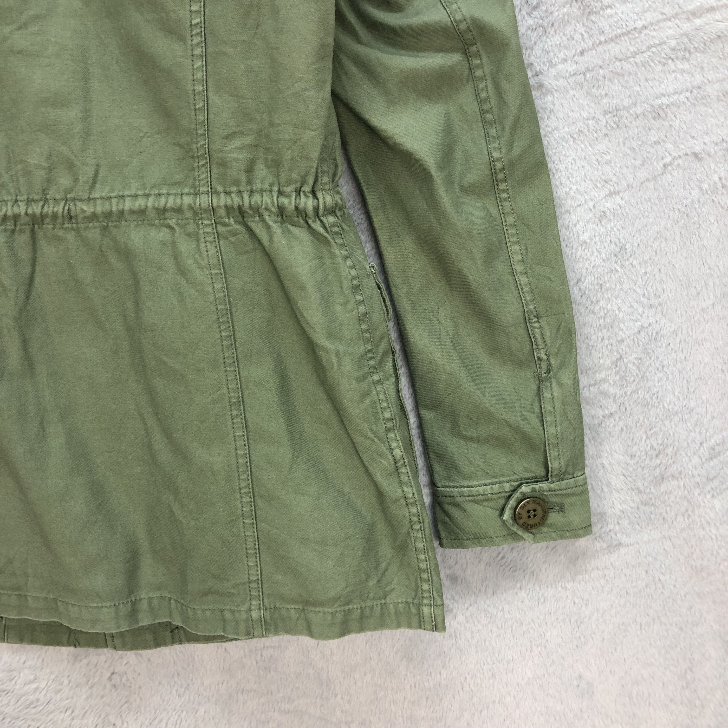 Japanese Brand SLY MILITARY SHERPA LINED JACKET ARMY STYLE #6765-85 Size US XS / EU 42 / 0 - 14 Thumbnail
