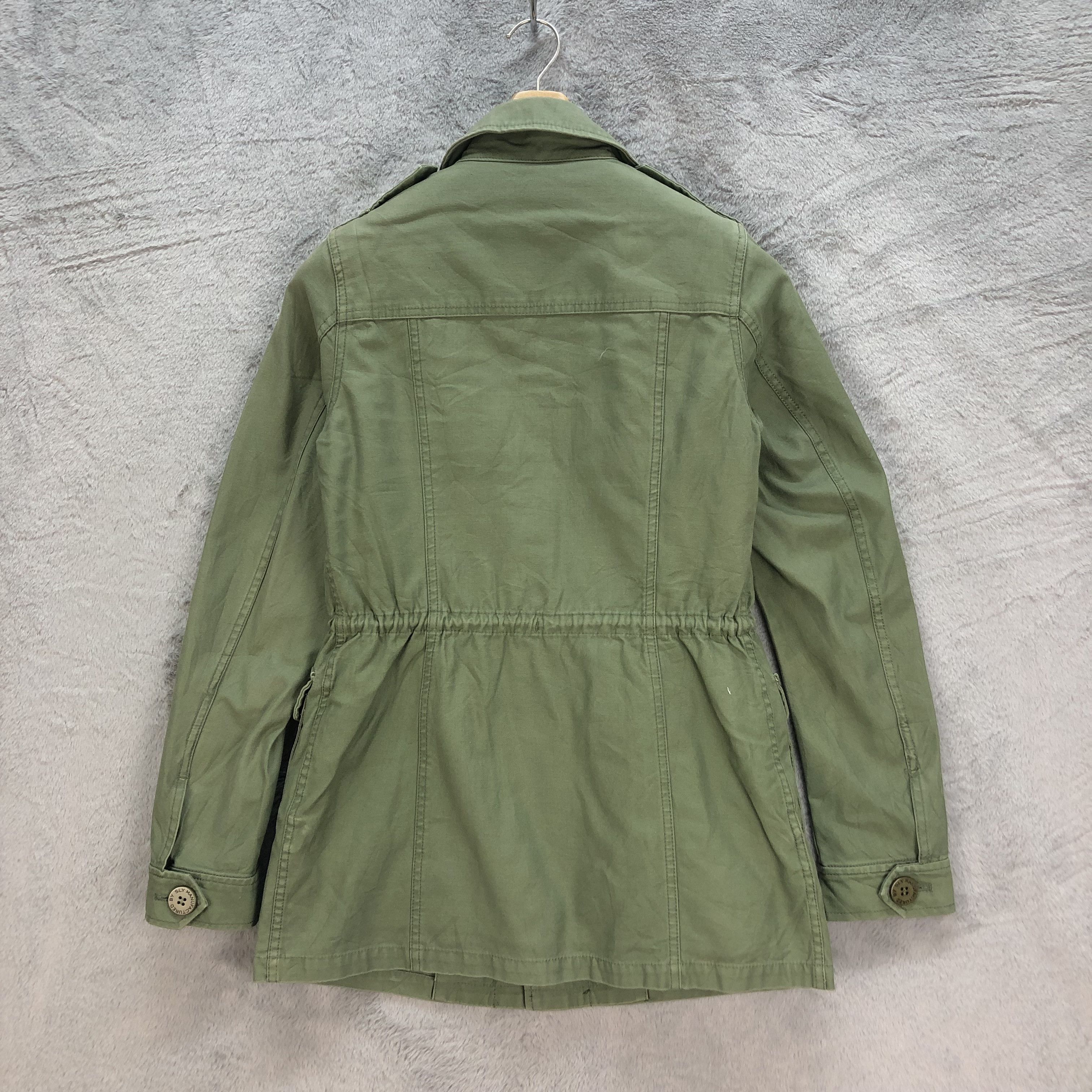 Japanese Brand SLY MILITARY SHERPA LINED JACKET ARMY STYLE #6765-85 Size US XS / EU 42 / 0 - 12 Thumbnail