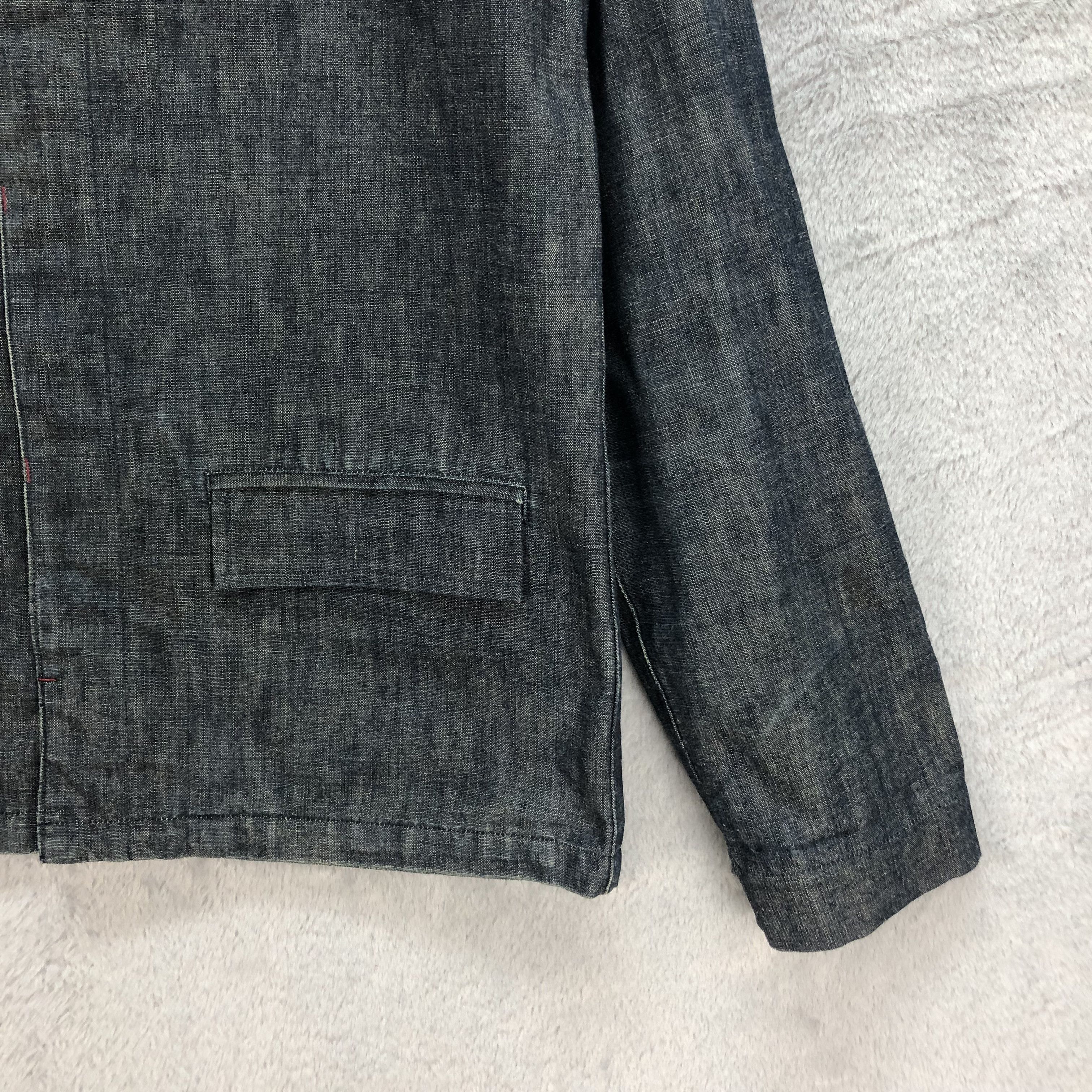 Japanese Brand MEN'S MELROSE DENIM CASUAL JACKET #6772-86 Size US M / EU 48-50 / 2 - 5 Thumbnail