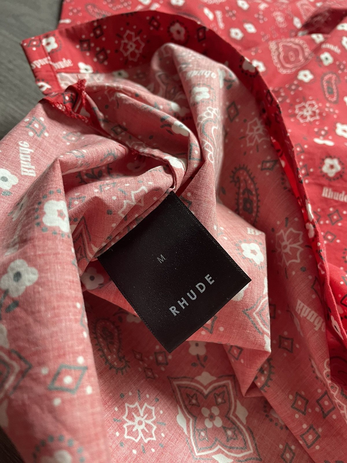 Rhude Rhude bandana shirt Size US M / EU 48-50 / 2 - 4 Thumbnail