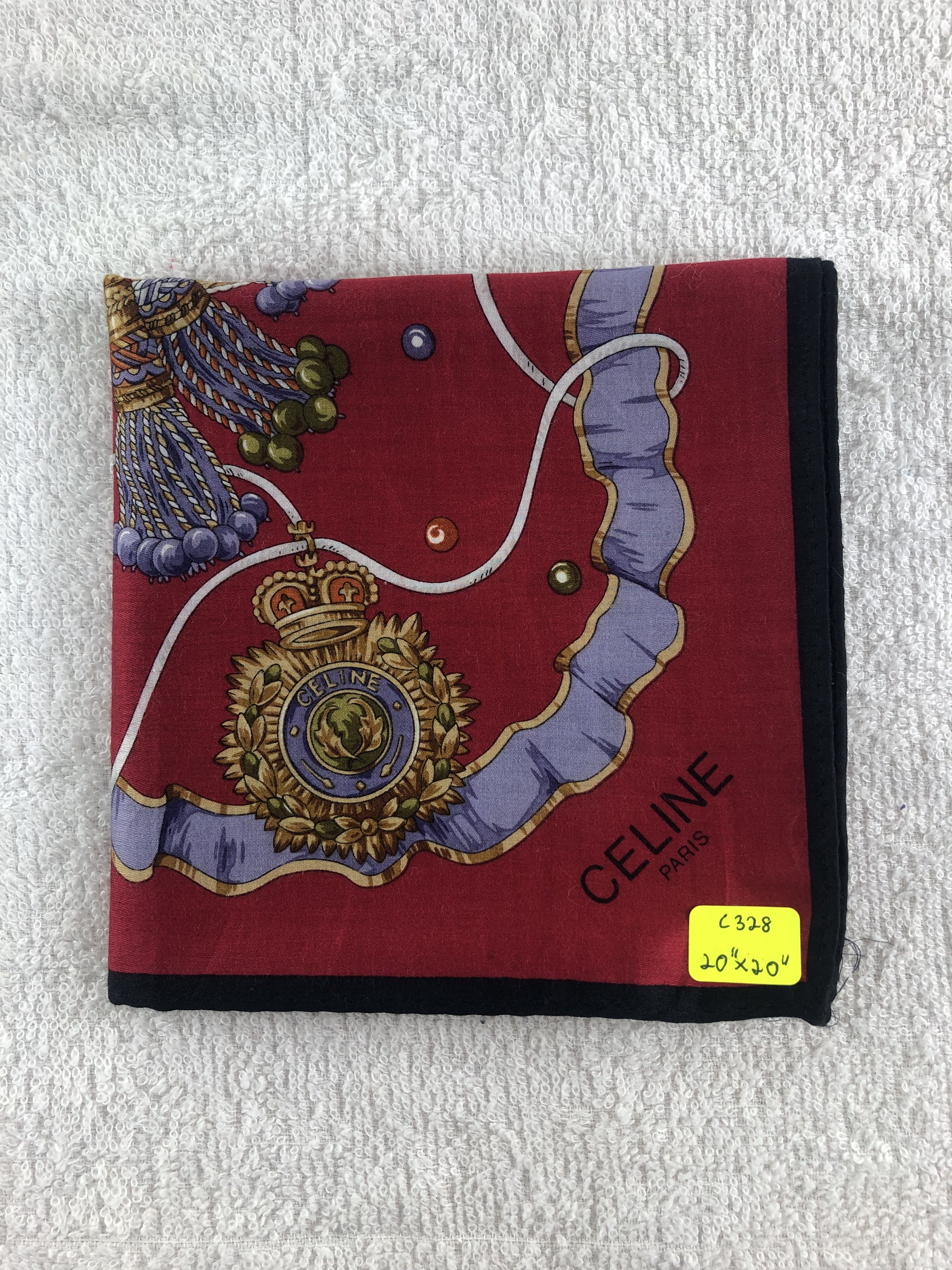 Celine Celine Handkerchief / Bandana / Neckerchief C328 Size ONE SIZE - 6 Thumbnail