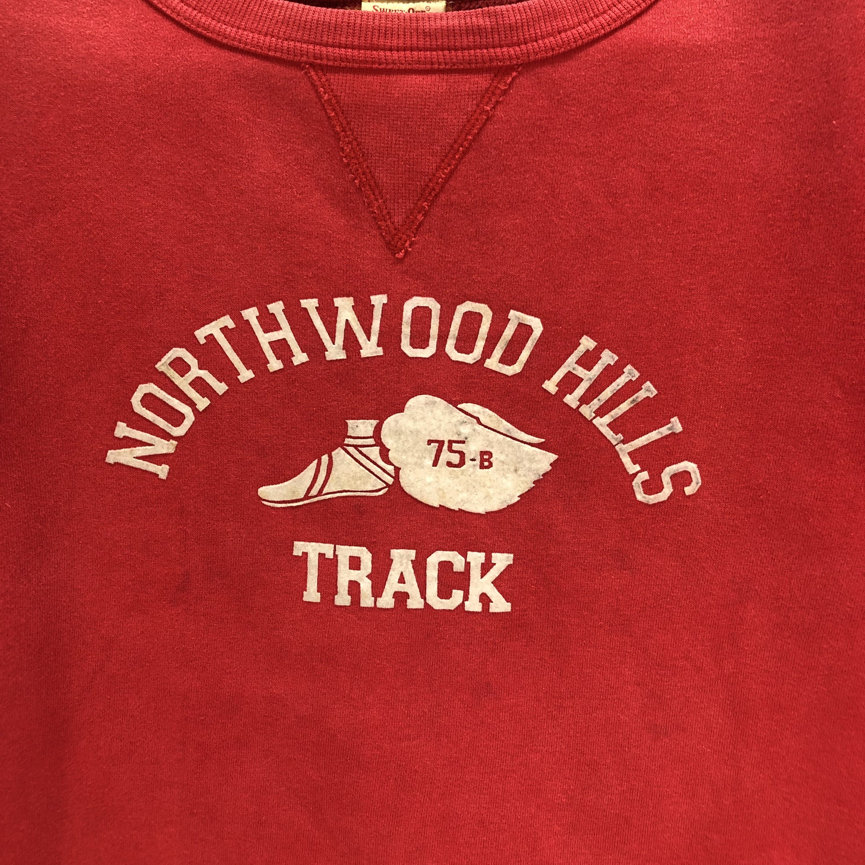 Vintage NORTHWOOD HILLS TRACK WING SHOES LOGO SWEATSHIRTS #6769-86 Size US L / EU 52-54 / 3 - 3 Thumbnail