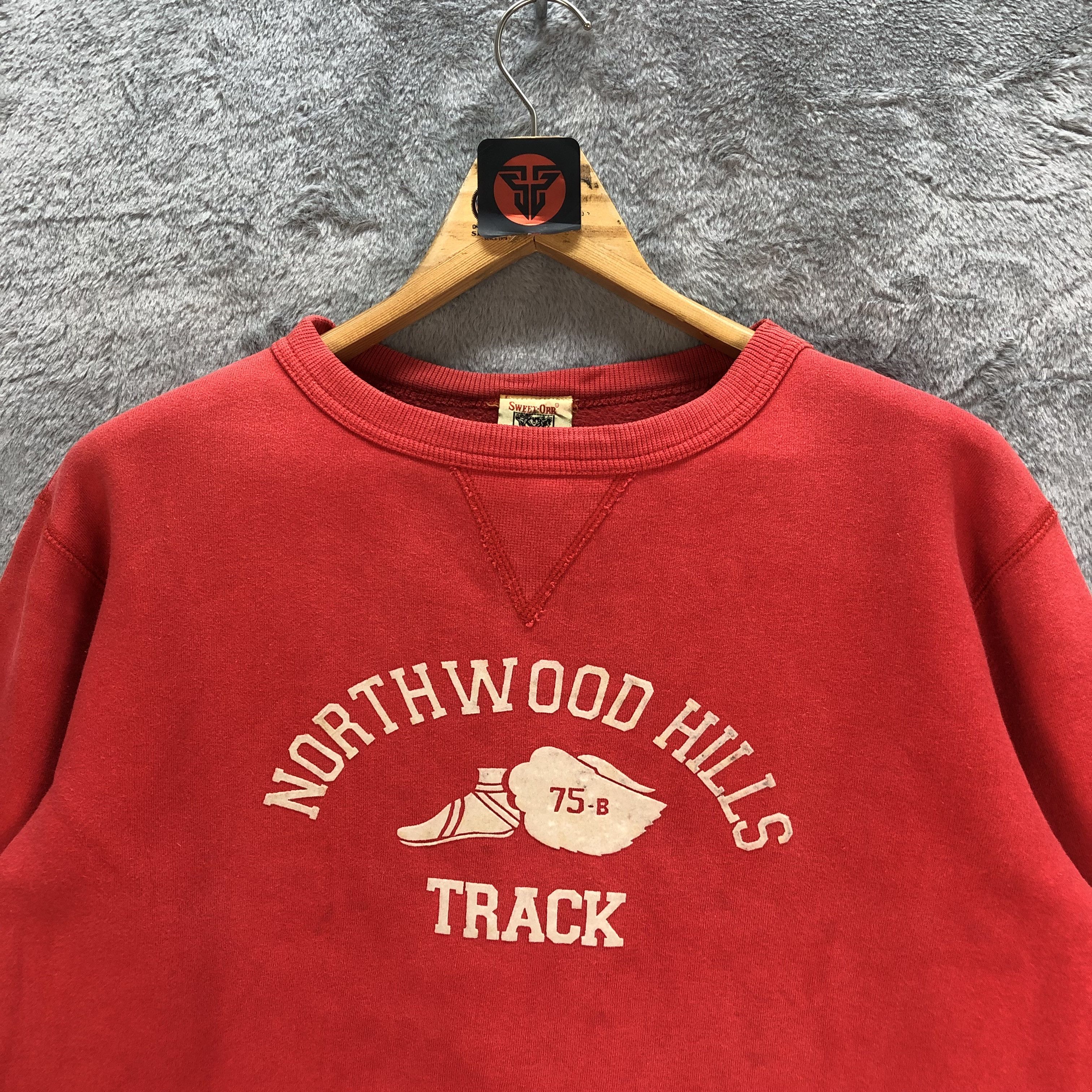 Vintage NORTHWOOD HILLS TRACK WING SHOES LOGO SWEATSHIRTS #6769-86 Size US L / EU 52-54 / 3 - 2 Thumbnail