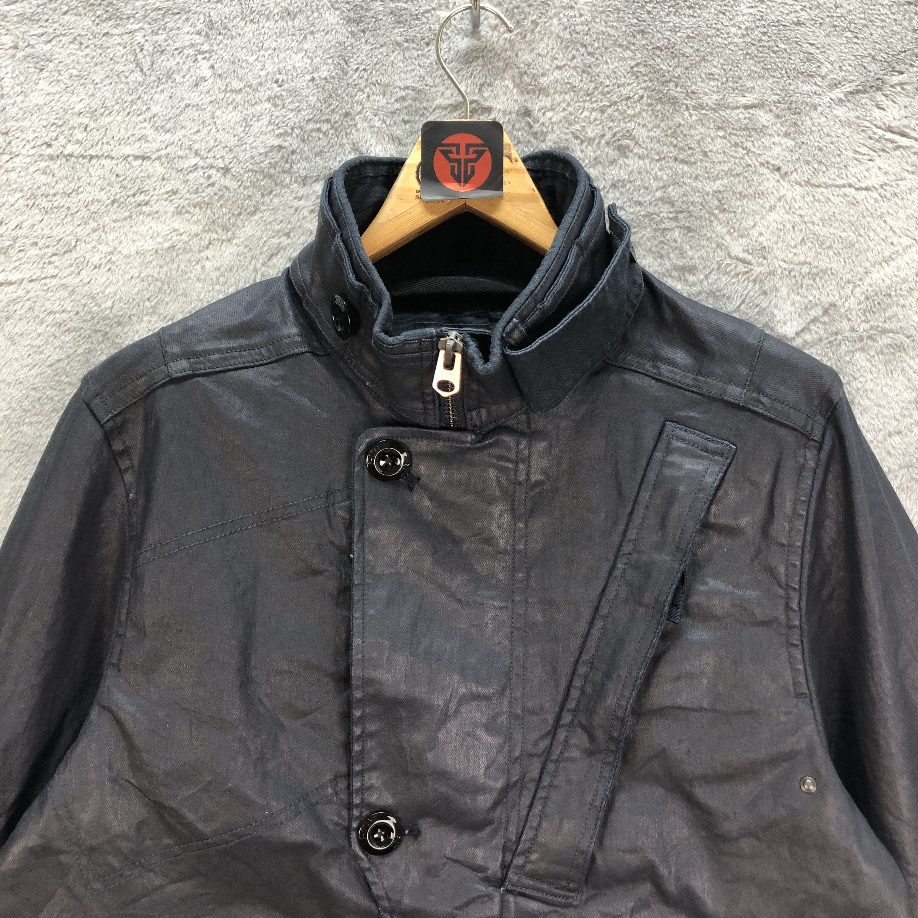 G-Star G STAR RAW HEAVY DENIM OVERCOAT JACKET #6773-86 Size US M / EU 48-50 / 2 - 2 Thumbnail