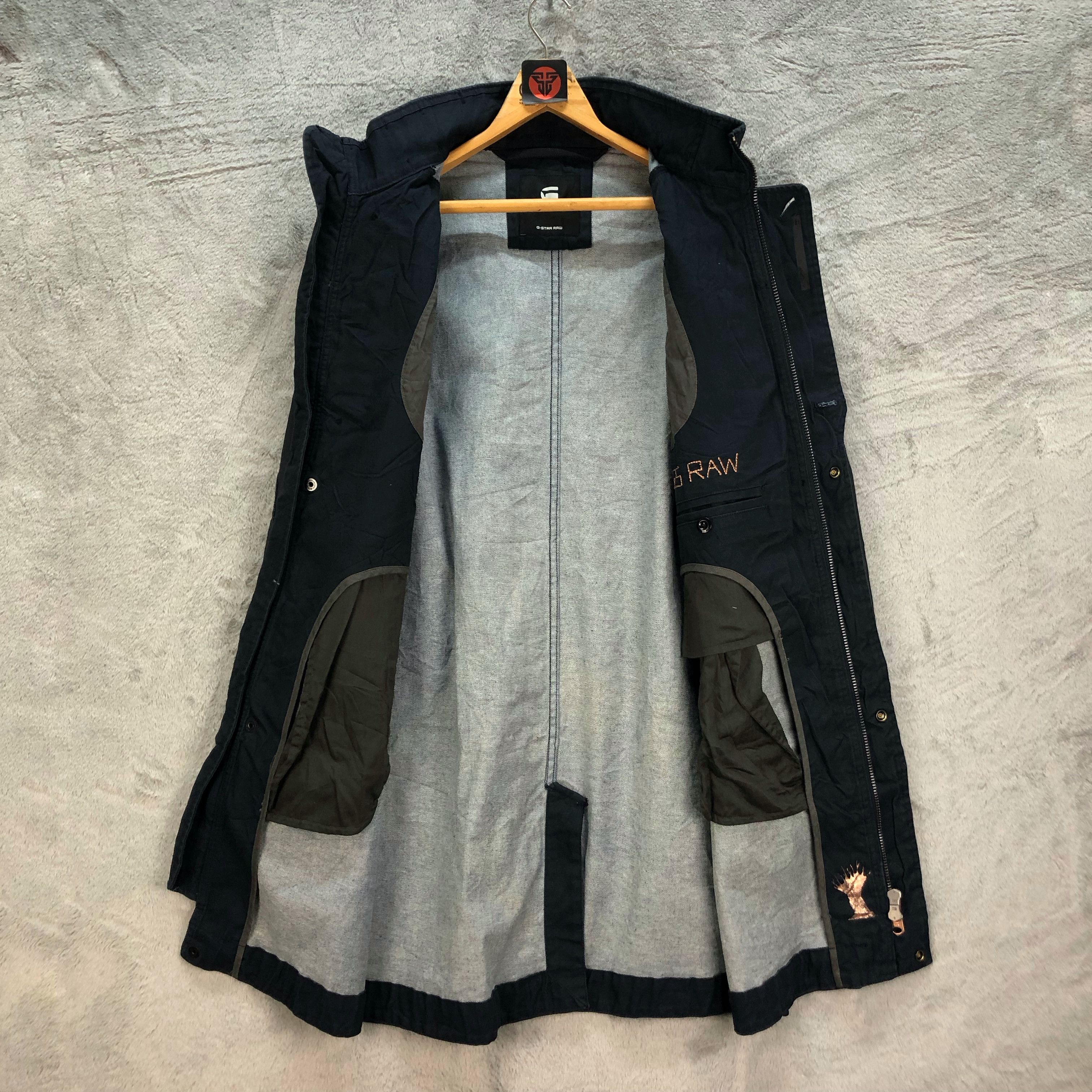 G-Star G STAR RAW HEAVY DENIM OVERCOAT JACKET #6773-86 Size US M / EU 48-50 / 2 - 8 Thumbnail