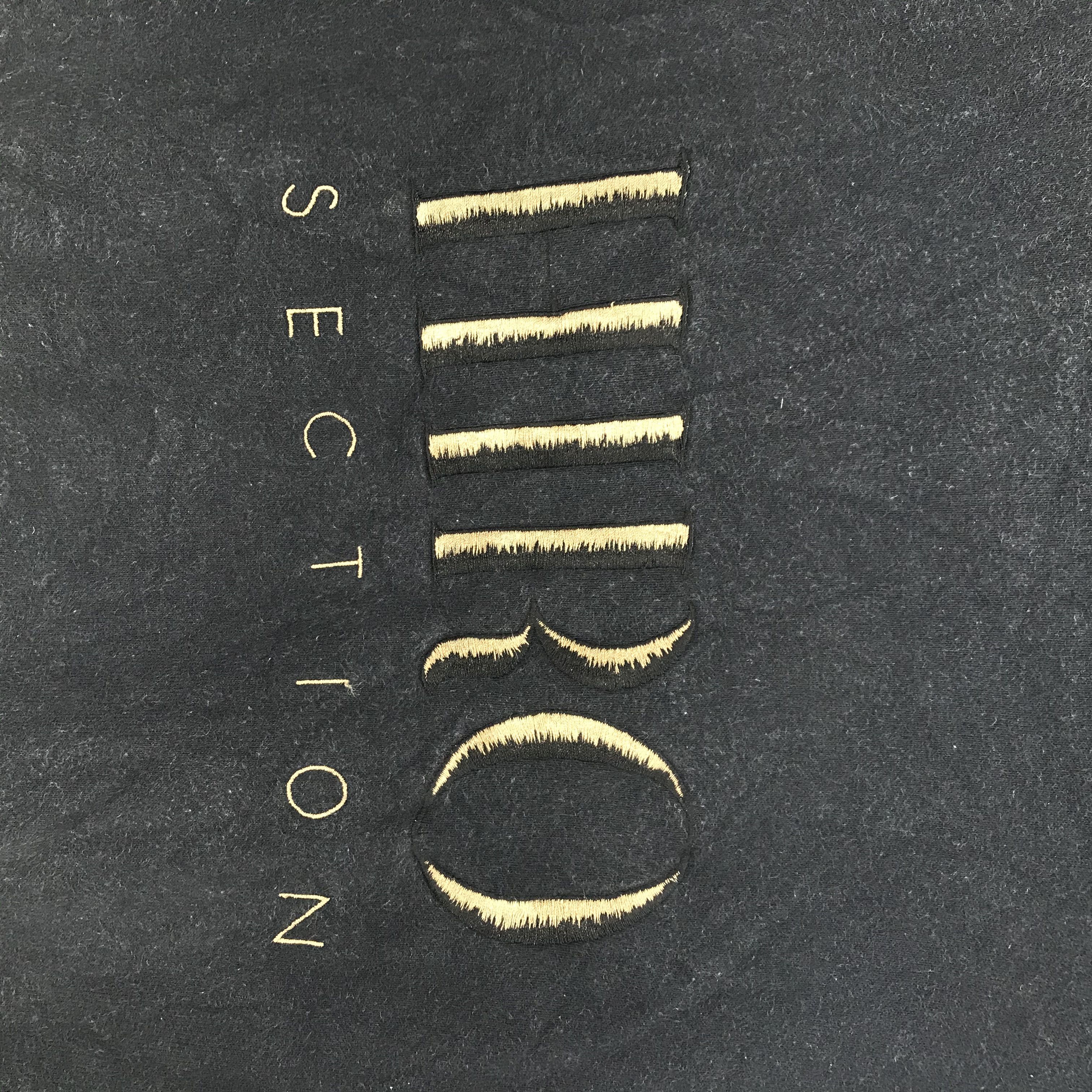 Japanese Brand Hiro Section Embroidery Big Logo Sweatshirts #2806-108 Size US L / EU 52-54 / 3 - 3 Thumbnail