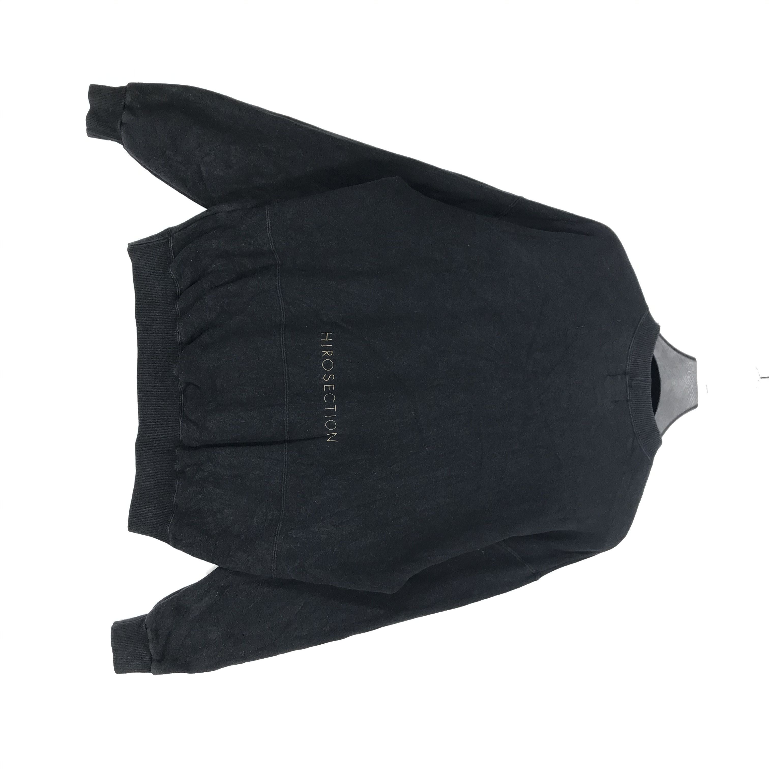 Japanese Brand Hiro Section Embroidery Big Logo Sweatshirts #2806-108 Size US L / EU 52-54 / 3 - 8 Thumbnail