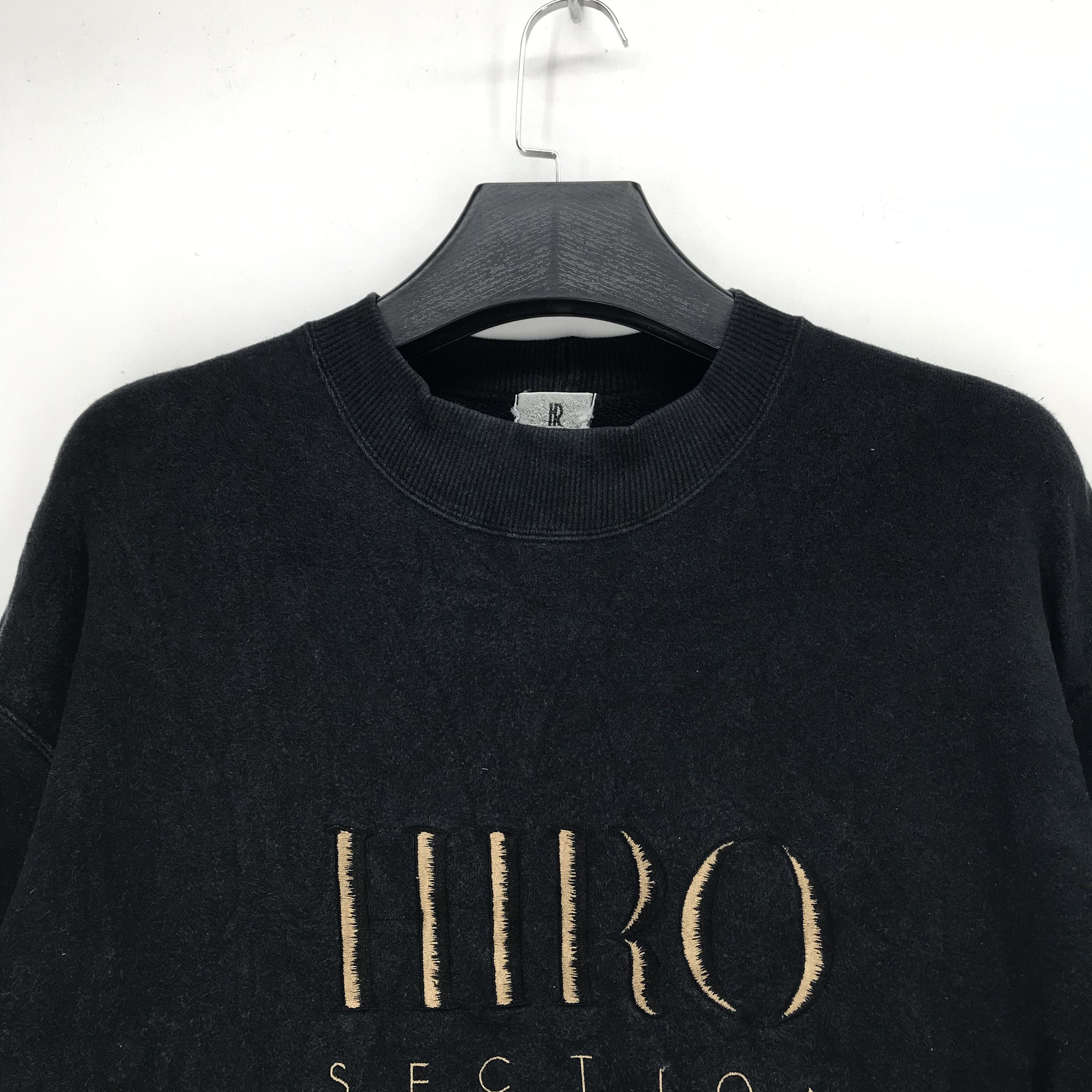 Japanese Brand Hiro Section Embroidery Big Logo Sweatshirts #2806-108 Size US L / EU 52-54 / 3 - 2 Thumbnail