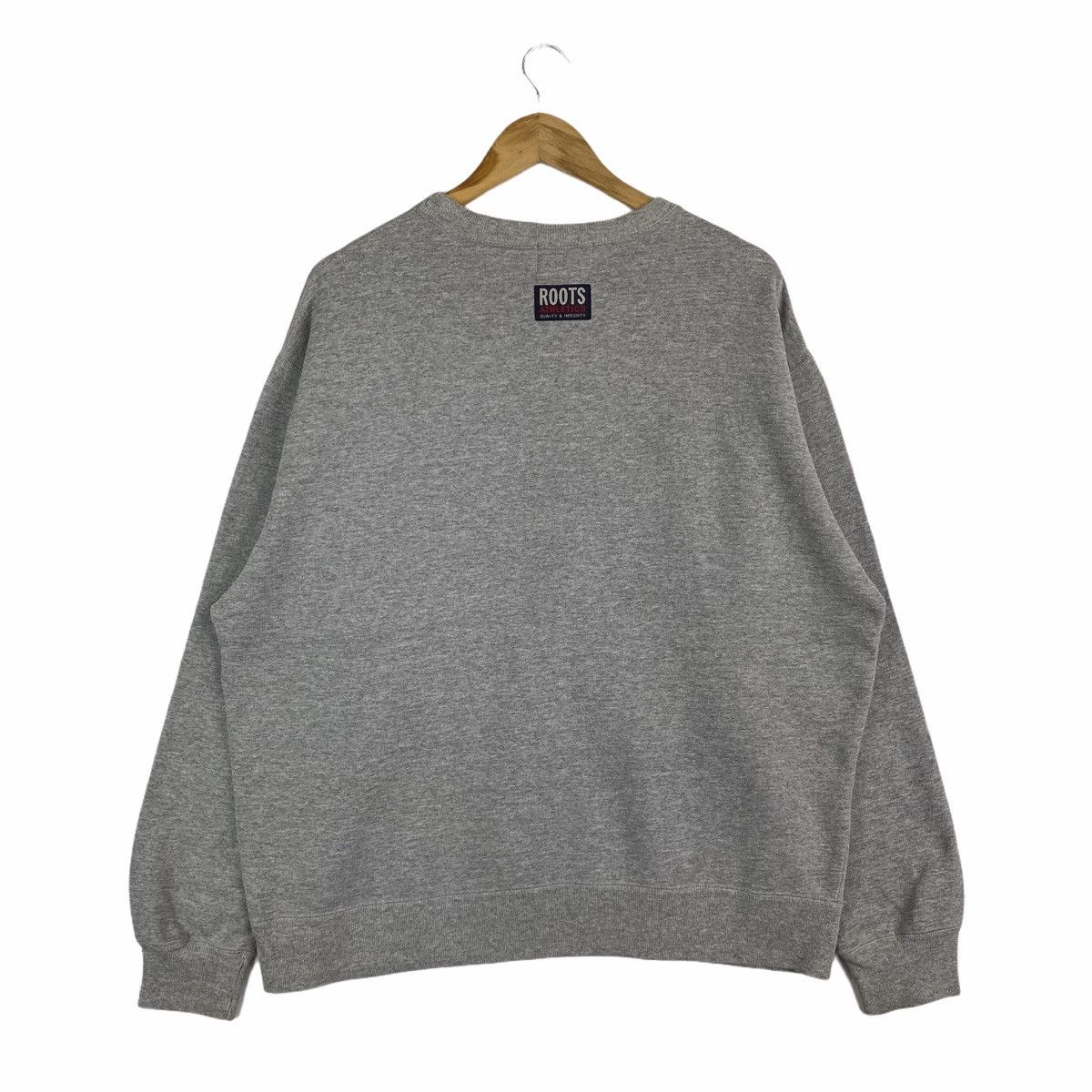 Roots × Vintage Vintage ROOTS CANADA Athletics Big Logo Sweatshirt Pullover Size US XL / EU 56 / 4 - 2 Thumbnail