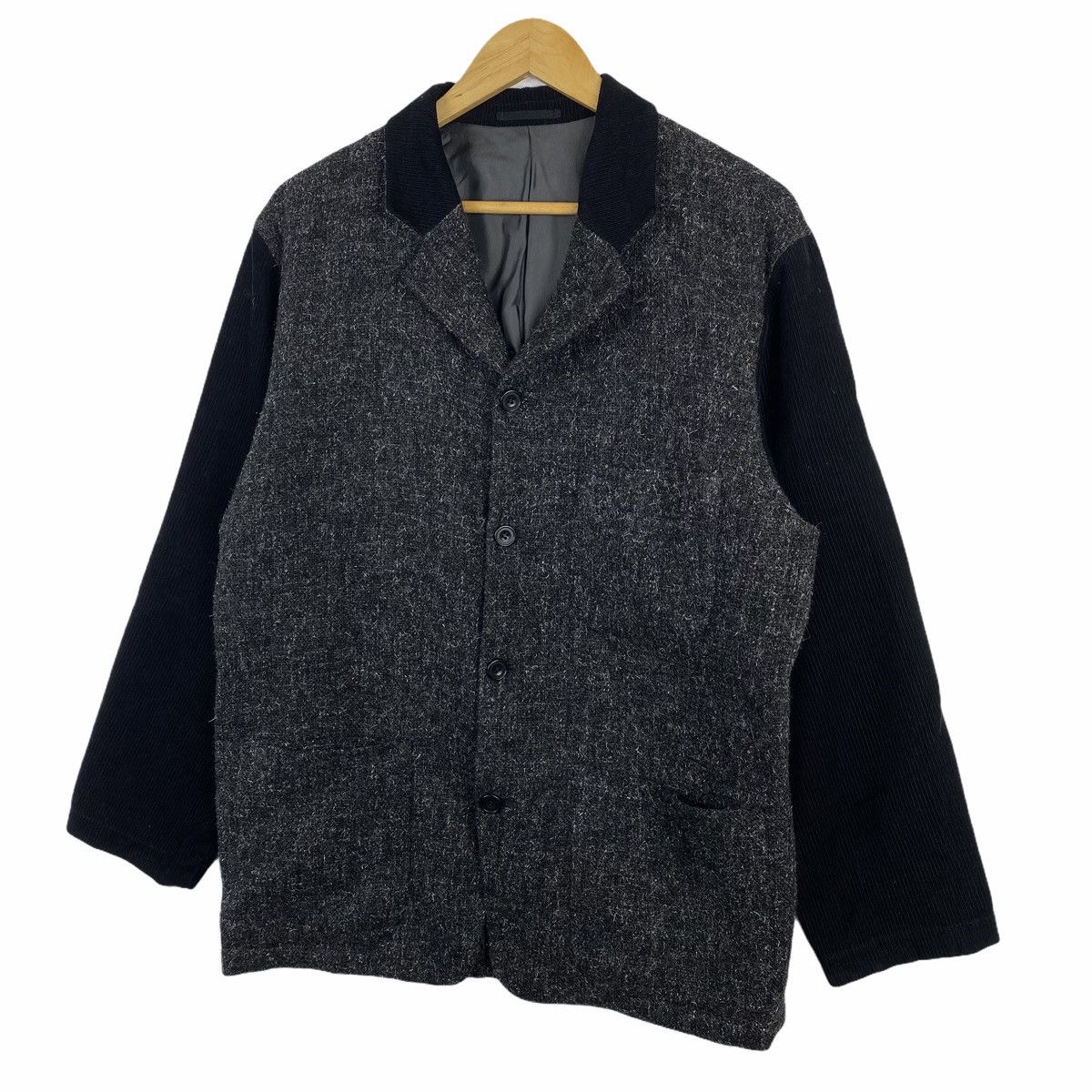 Harry Rosen HARRY ROSEN Canada Fashion Designer Wool Coat Blazer Size 40L - 4 Thumbnail
