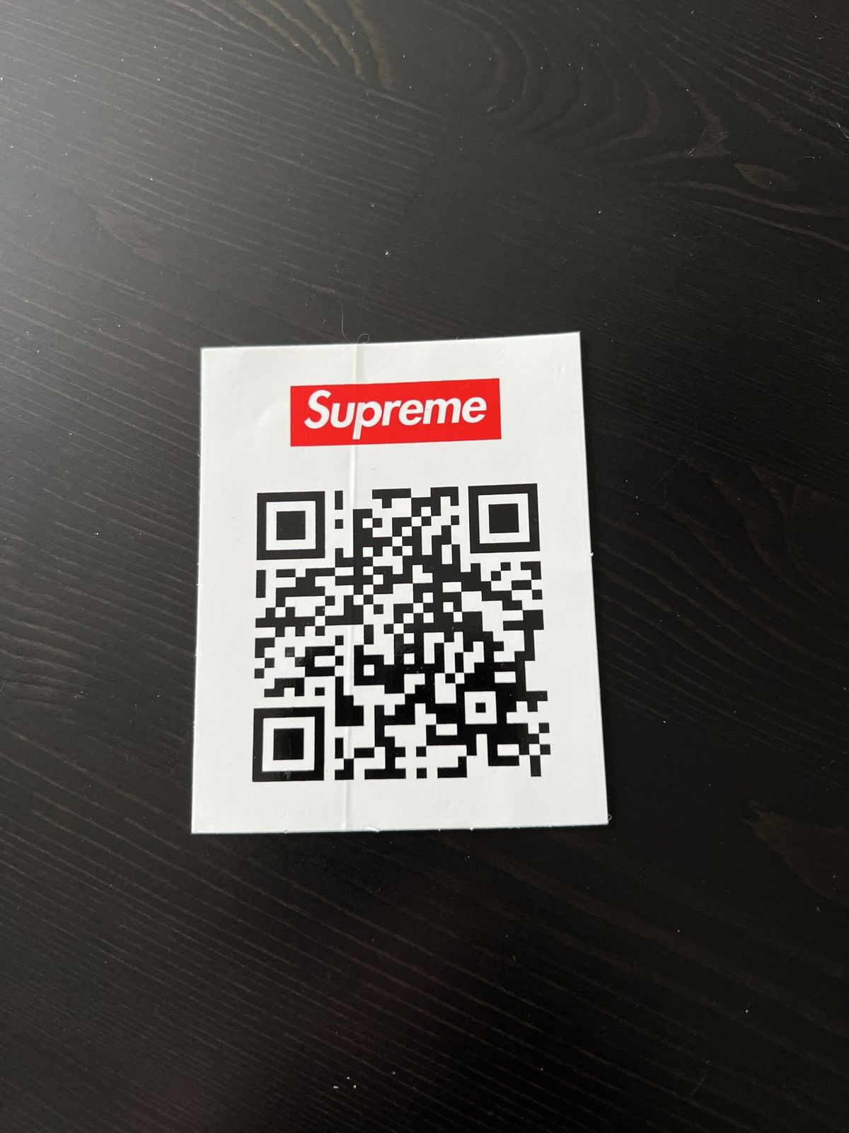 Supreme Supreme Register To Vote QR Code Sticker FW20 | Grailed