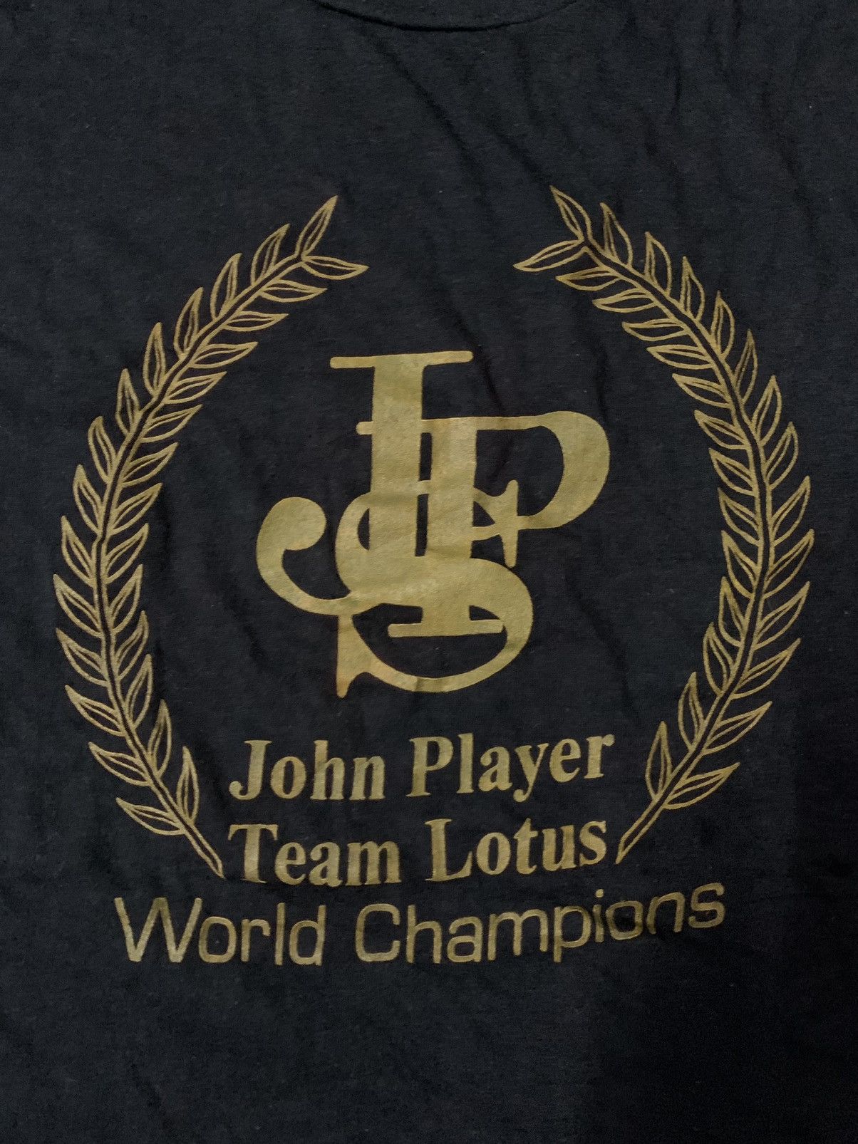 Hanes Vintage 80’s John Player Team Lotus World Chanpions T Shirt Size US L / EU 52-54 / 3 - 7 Thumbnail