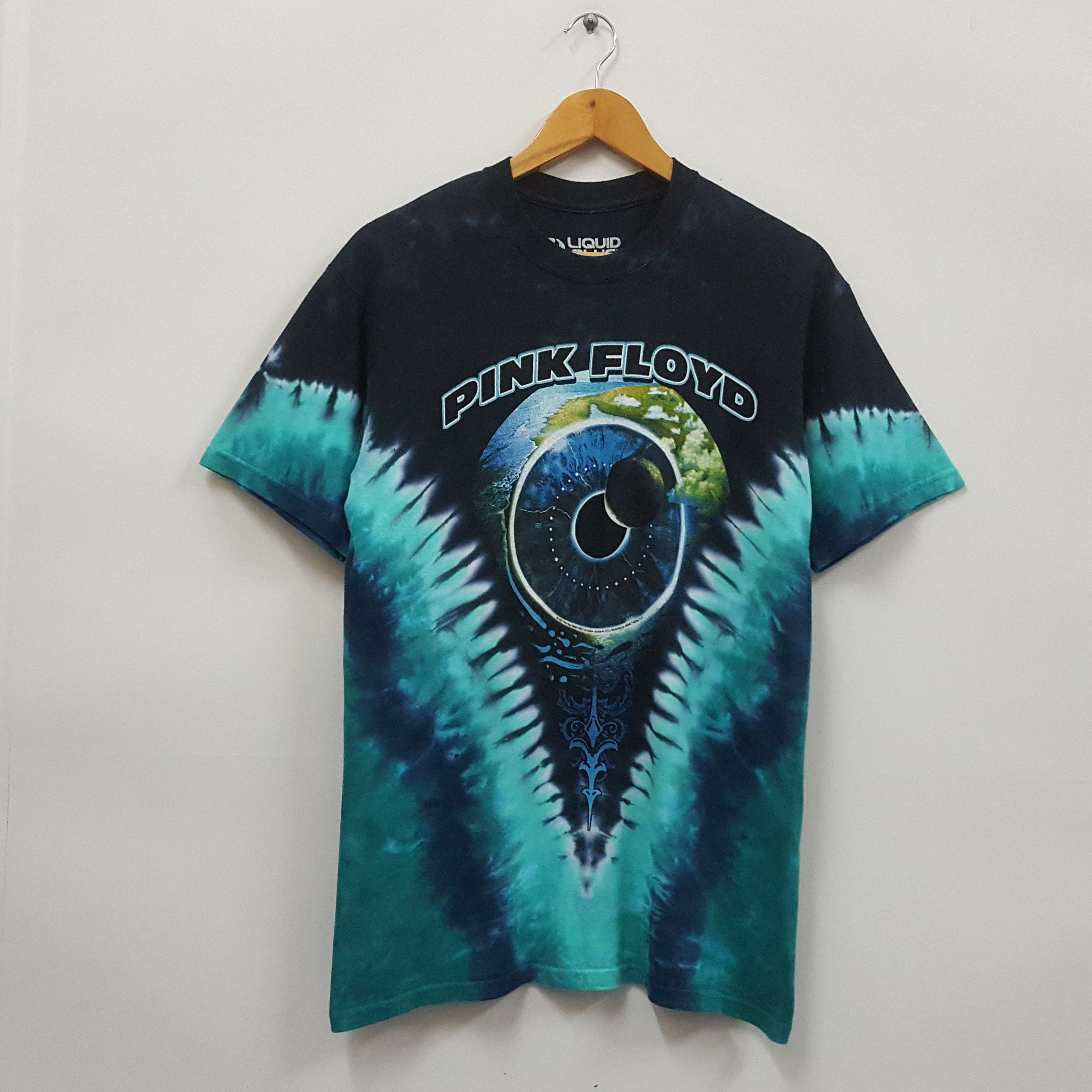 Band Tees × Liquid Blue × Vintage Vintage PINK FLOYD PULSE American band Tie Dye t-shirt Size US M / EU 48-50 / 2 - 1 Thumbnail