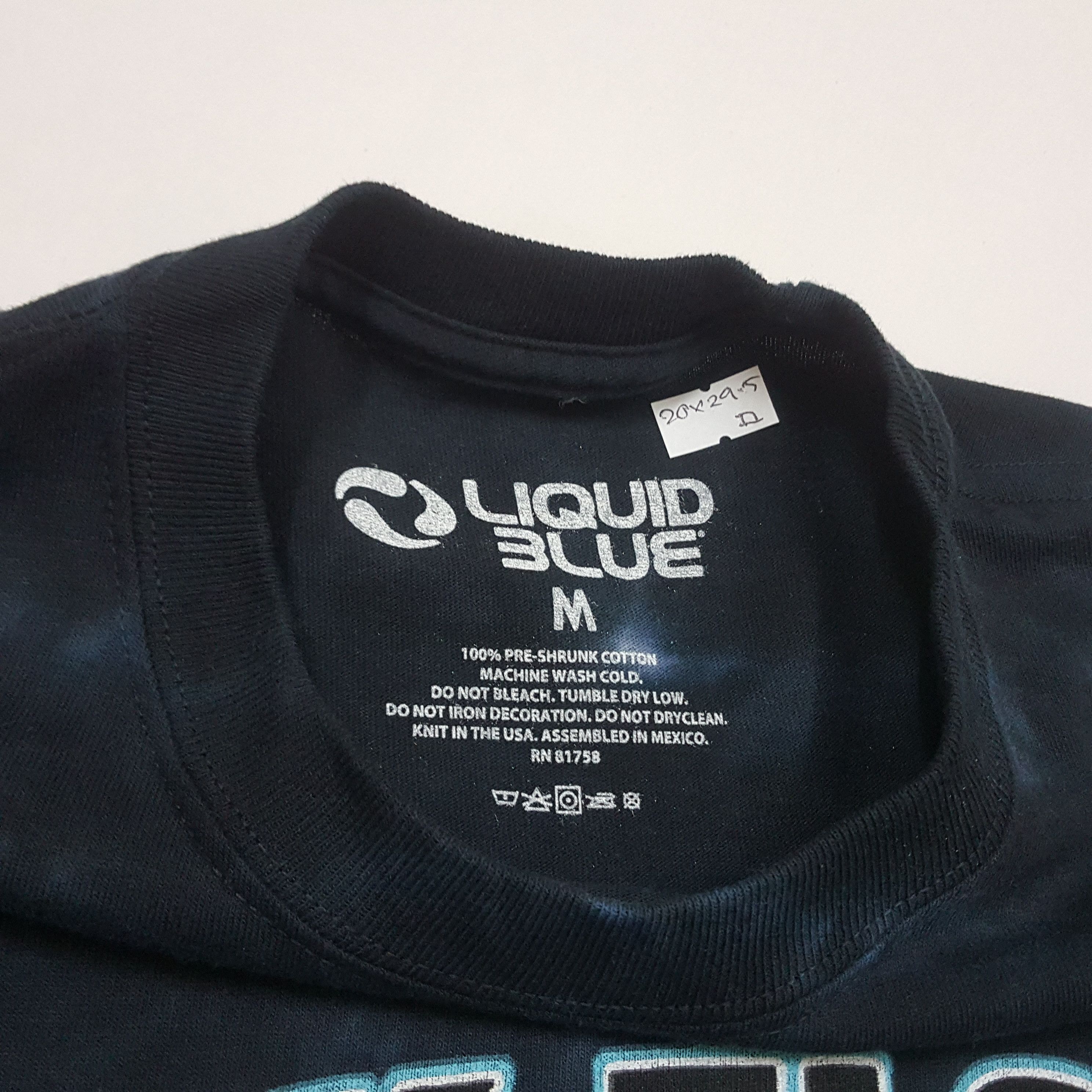 Band Tees × Liquid Blue × Vintage Vintage PINK FLOYD PULSE American band Tie Dye t-shirt Size US M / EU 48-50 / 2 - 3 Thumbnail