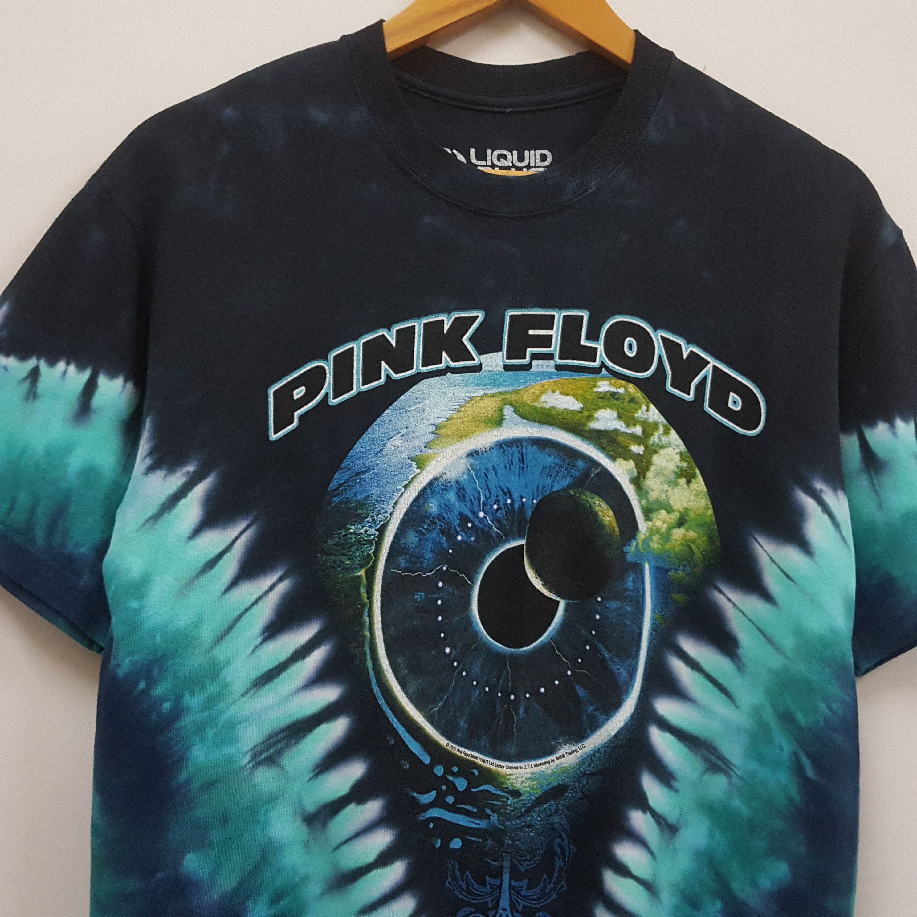 Band Tees × Liquid Blue × Vintage Vintage PINK FLOYD PULSE American band Tie Dye t-shirt Size US M / EU 48-50 / 2 - 6 Thumbnail
