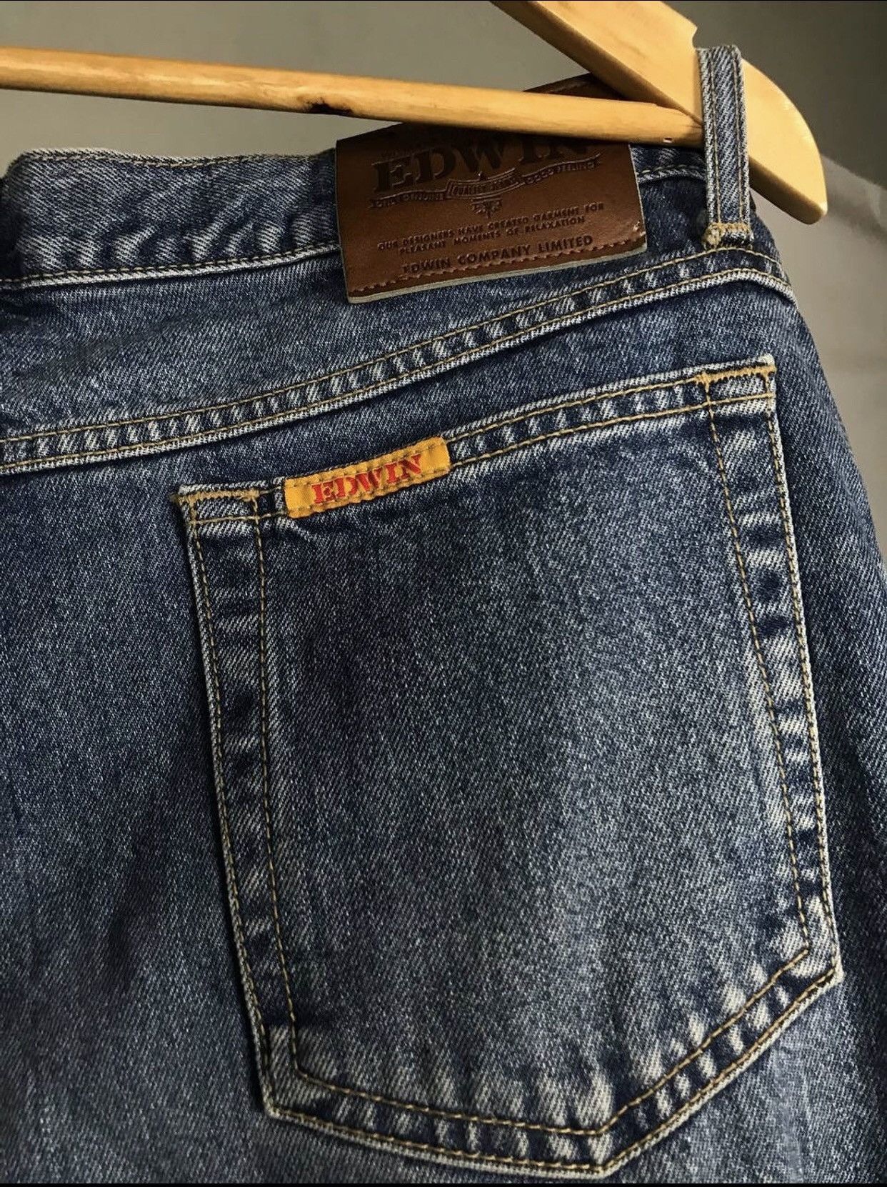 Edwin Edwin Japanese brand streetwear vintage jeans made in Japan Size US 36 / EU 52 - 10 Thumbnail