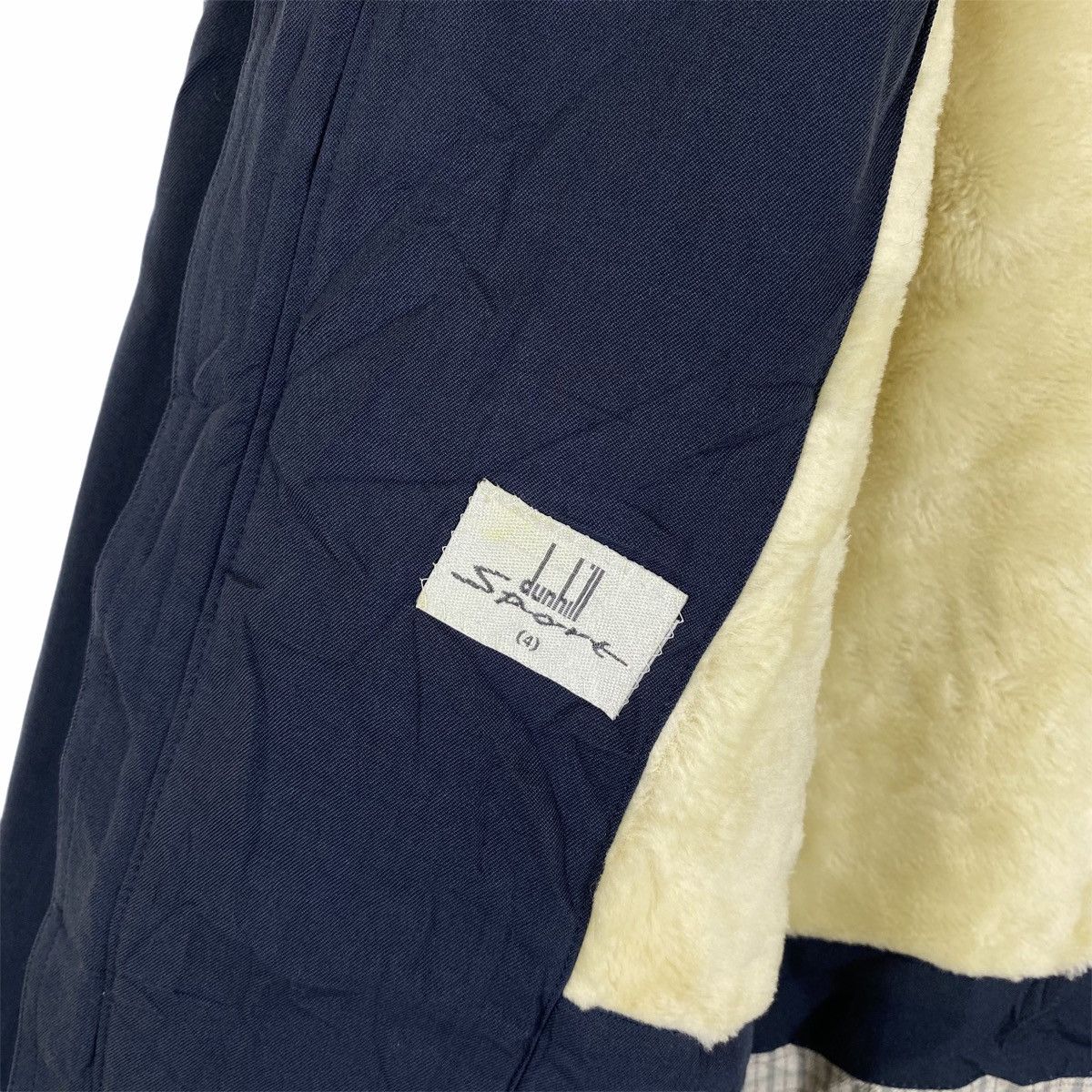 Alfred Dunhill × Vintage Vintage DUNHILL Small Logo Zipper Bomber Jacket Size US L / EU 52-54 / 3 - 7 Thumbnail