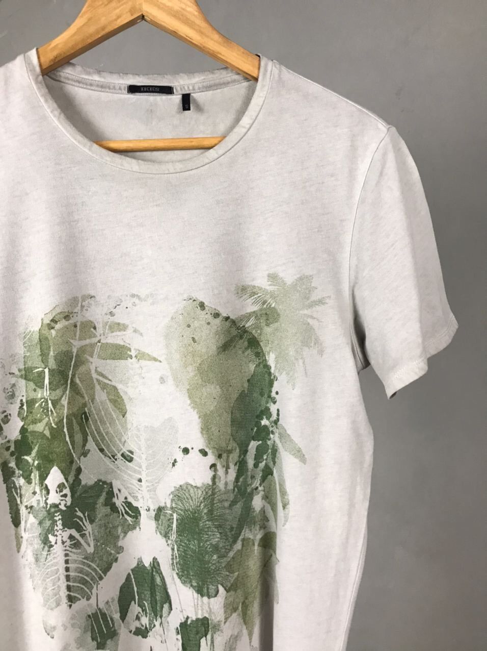 IKKS Ikks Streetwear Skull Skeleton Gray Tee Size US S / EU 44-46 / 1 - 2 Thumbnail