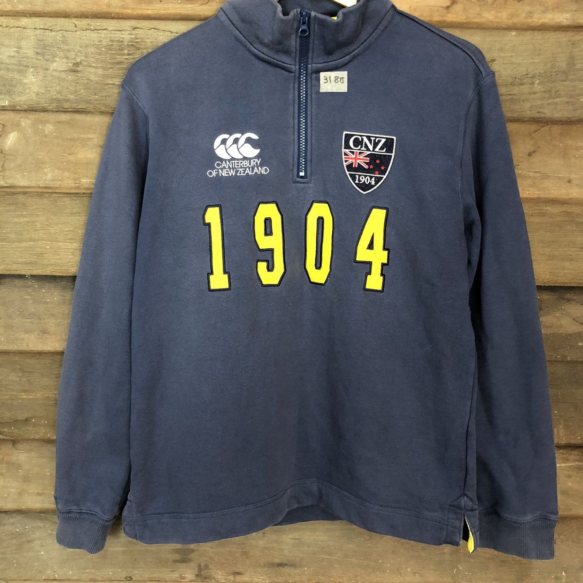 Canterbury of New Zealand Canterbury Of New Zealand faded Blue Sweatshirt#3180 Size US L / EU 52-54 / 3 - 8 Thumbnail