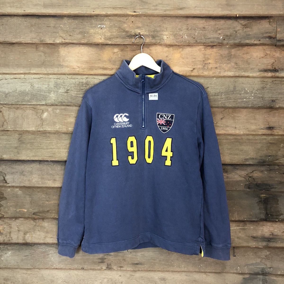 Canterbury of New Zealand Canterbury Of New Zealand faded Blue Sweatshirt#3180 Size US L / EU 52-54 / 3 - 1 Thumbnail