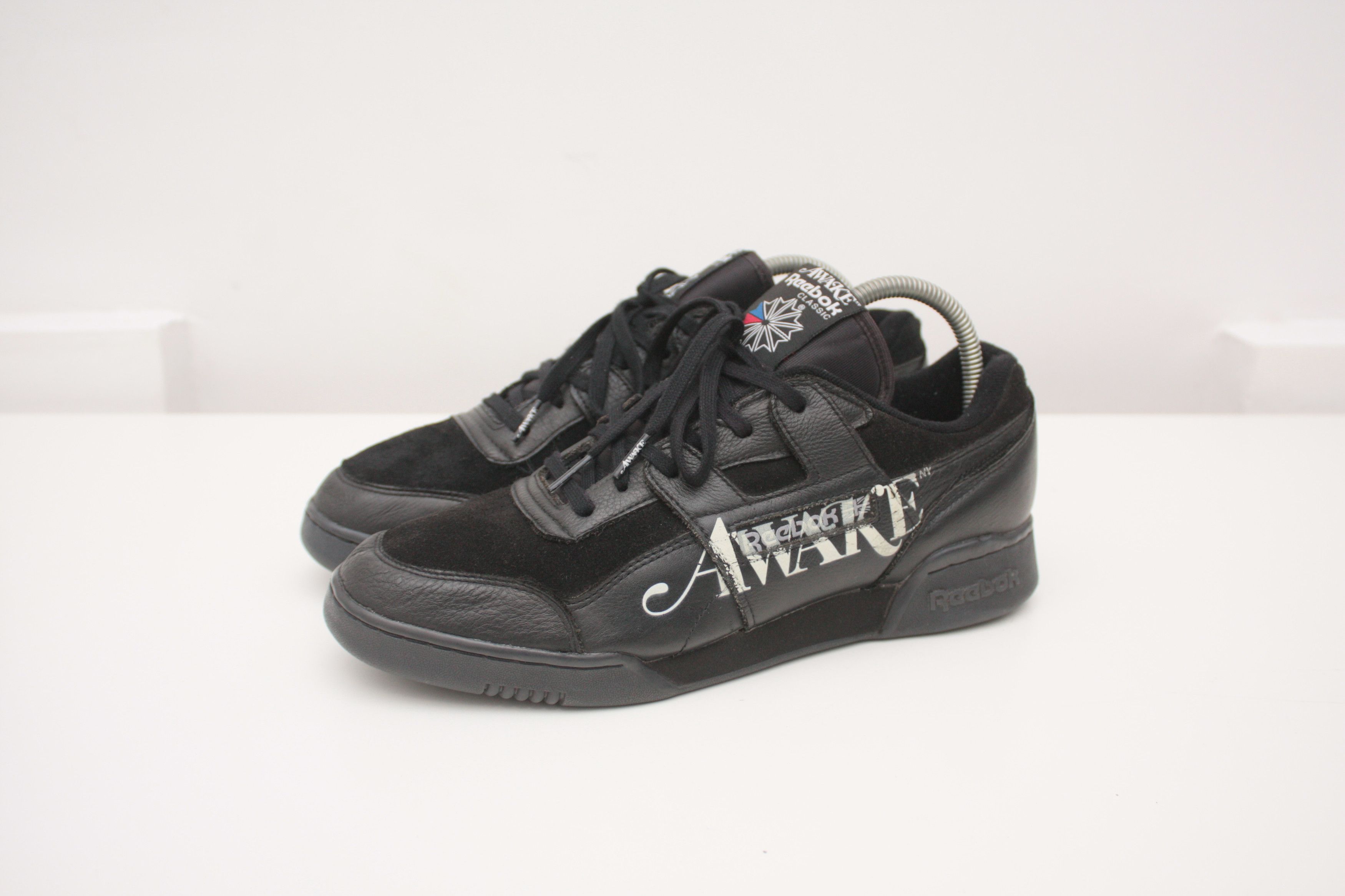 image of Awake Ny X Reebok Workout Plus Eg6741 Us10 Shoes in Black, Men's