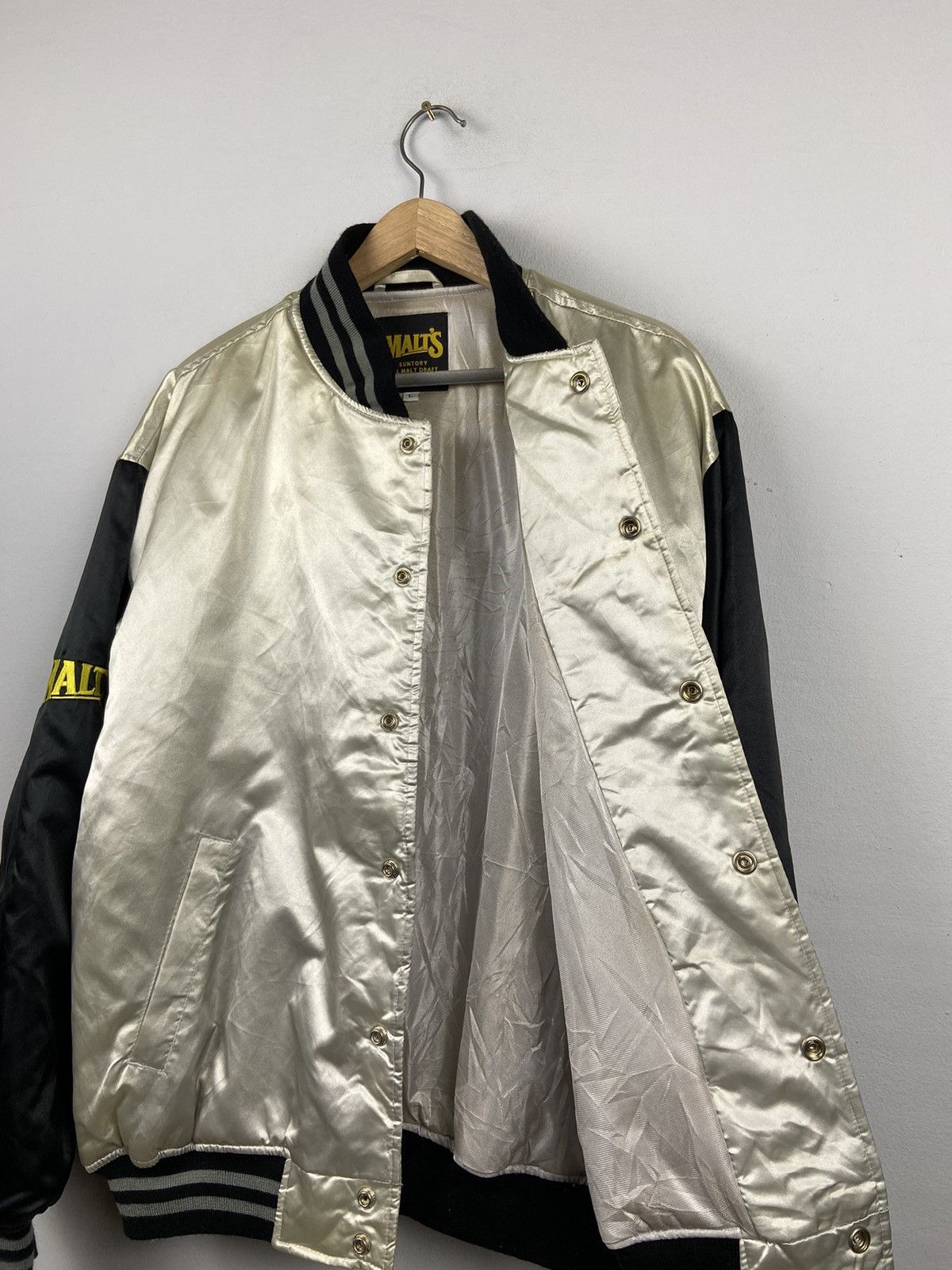 Japanese Brand × Vintage Malt’s Baseball Team Santory Coffee Bombers Baseball Jackets Size US L / EU 52-54 / 3 - 10 Thumbnail
