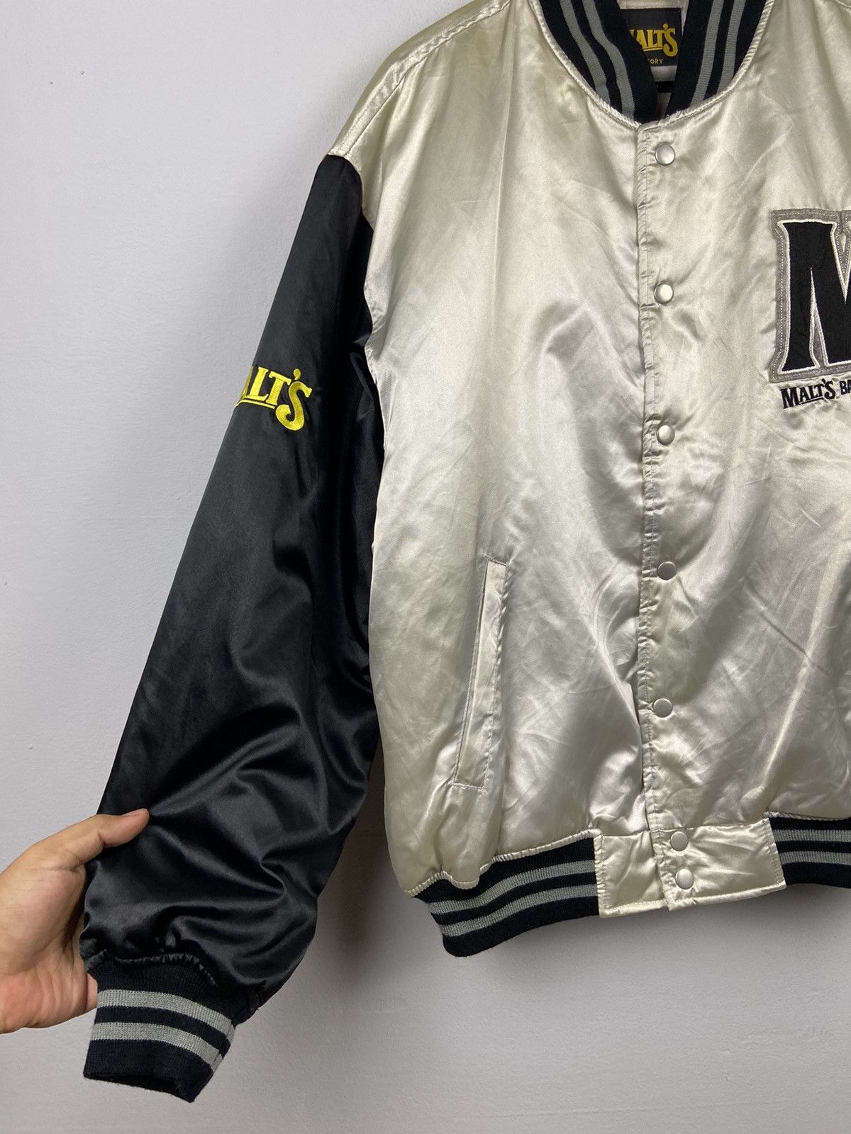 Japanese Brand × Vintage Malt’s Baseball Team Santory Coffee Bombers Baseball Jackets Size US L / EU 52-54 / 3 - 6 Thumbnail
