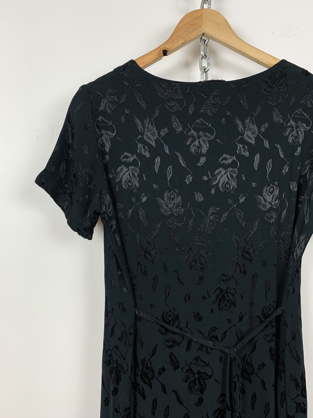 Ann Demeulemeester Ann Demeulemeester Floral Textured Cotton/Ramie Maxi Dress Size S / US 4 / IT 40 - 11 Thumbnail
