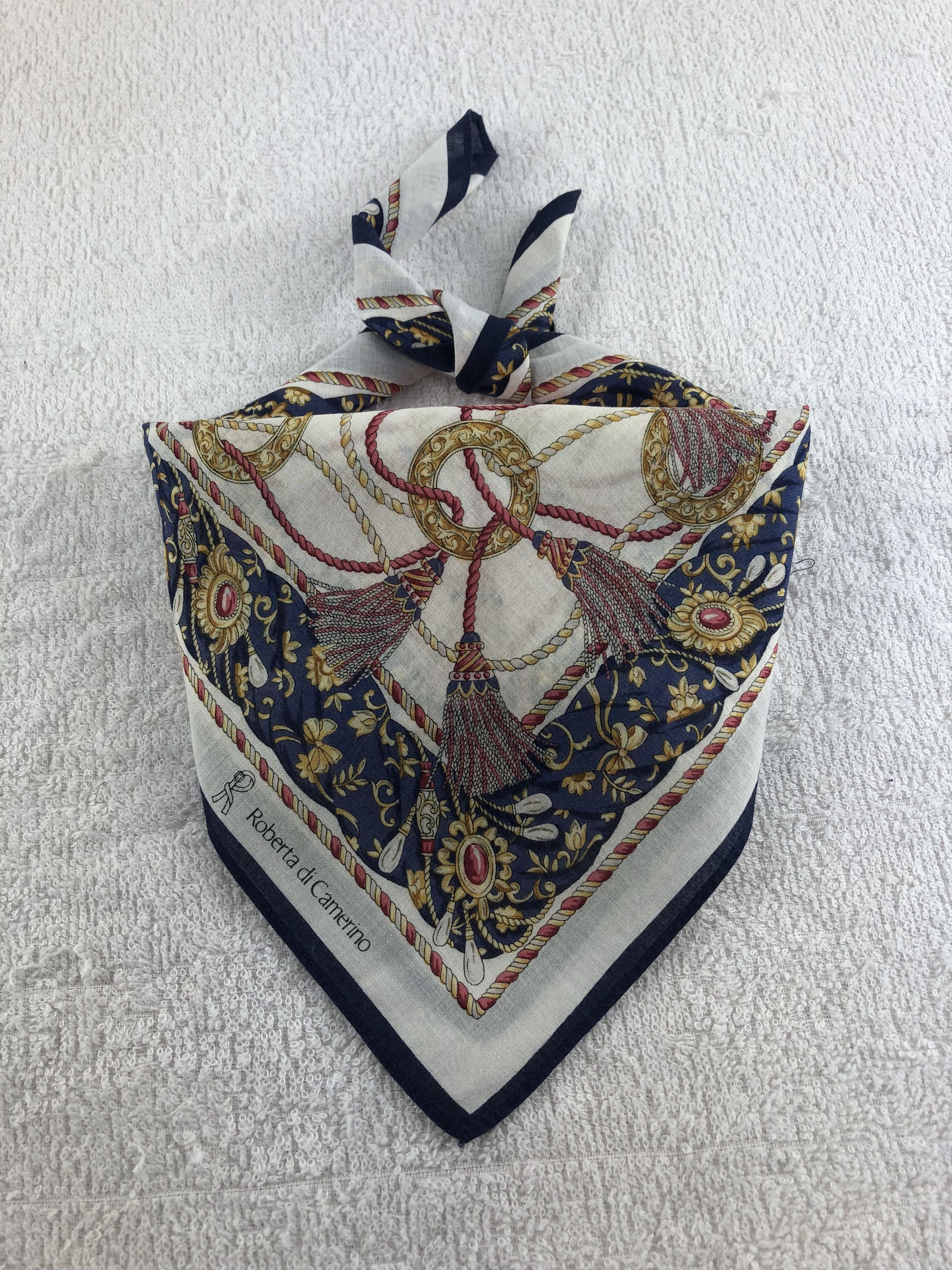 Roberta di Camerino Roberta Di Camerino Handkerchief / Bandana / Neckerchief Size ONE SIZE - 2 Thumbnail