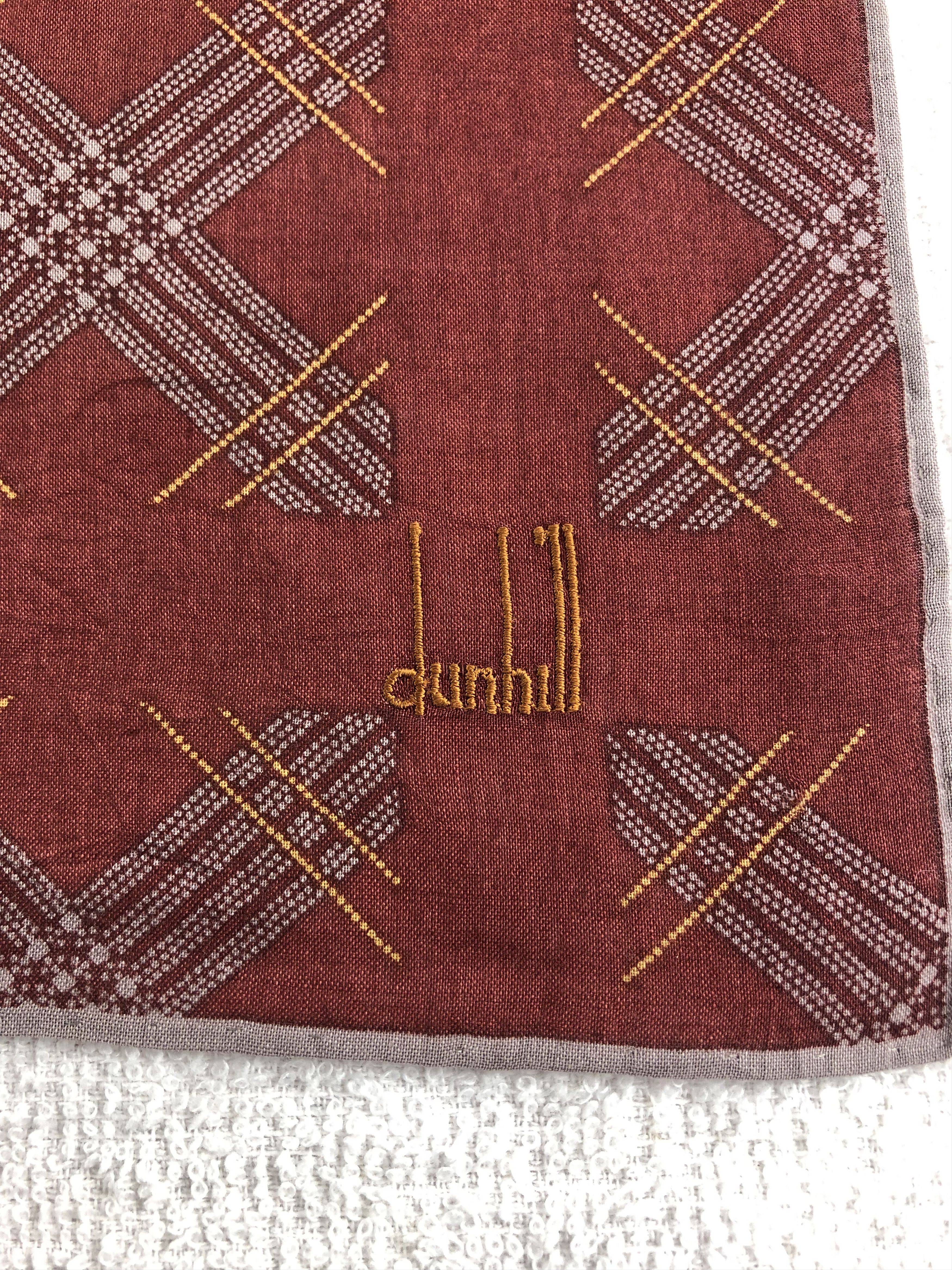 Alfred Dunhill Alfred Dunhill Handkerchief / Bandana / Neckerchief C317 Size ONE SIZE - 5 Thumbnail