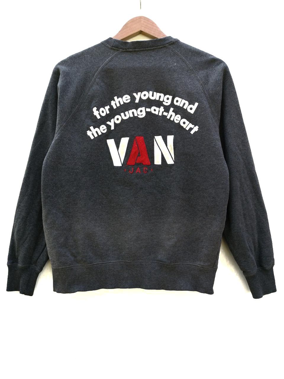 Japanese Brand × Van × Vintage Vintage 90's VAN Japanese Crewneck Sweater Size US S / EU 44-46 / 1 - 1 Thumbnail