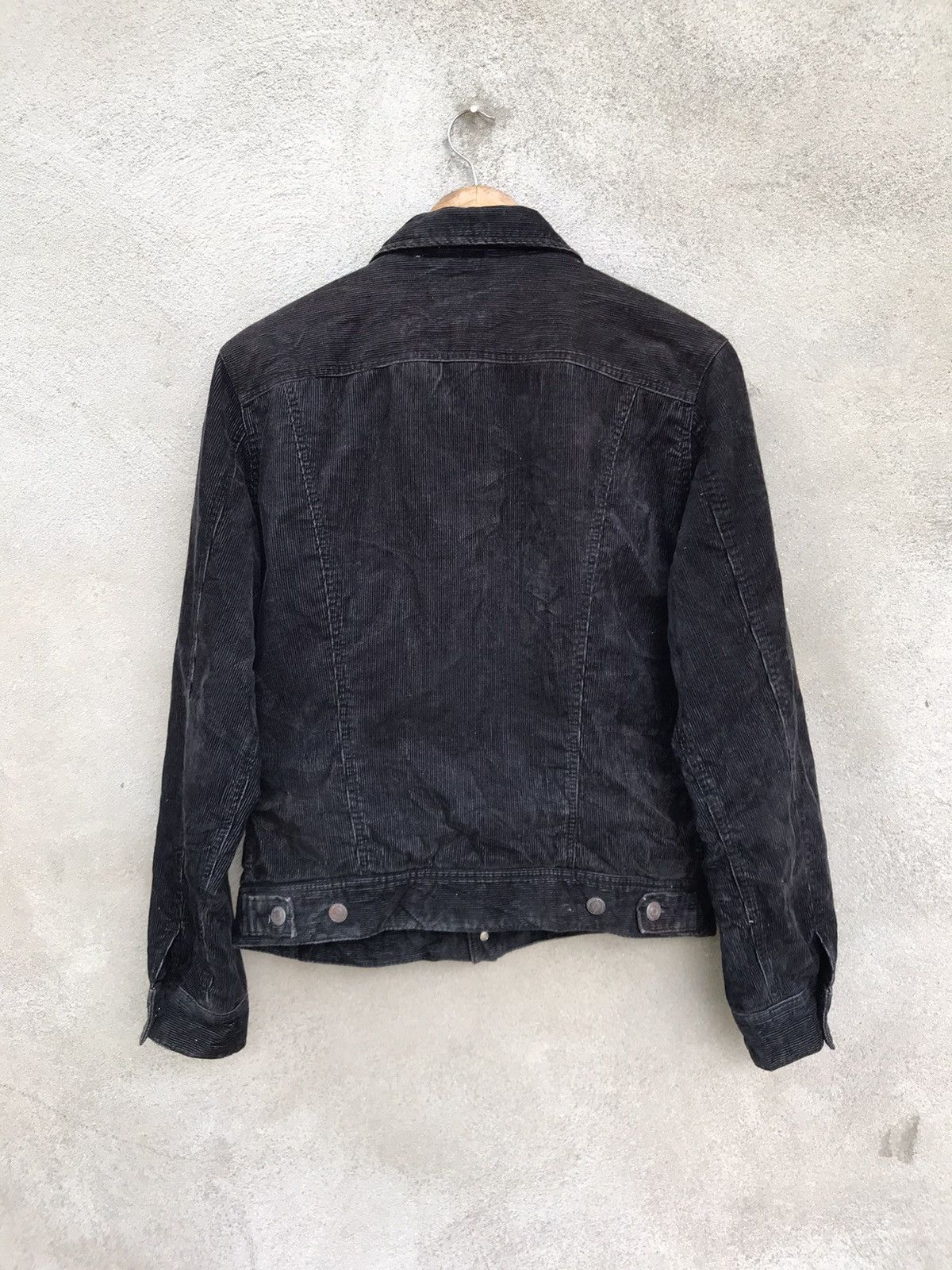 20471120 × Beauty Beast × Uniqlo VINTAGE UNIQLO CORDUROY LIKE TRUCKER JACKET Size US S / EU 44-46 / 1 - 4 Thumbnail