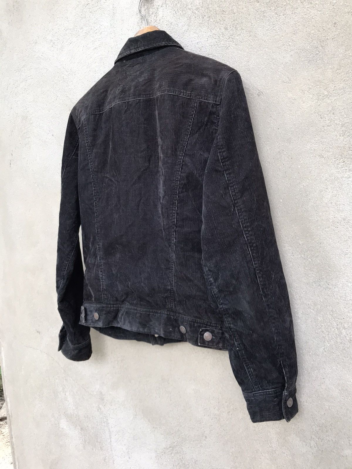 20471120 × Beauty Beast × Uniqlo VINTAGE UNIQLO CORDUROY LIKE TRUCKER JACKET Size US S / EU 44-46 / 1 - 5 Thumbnail