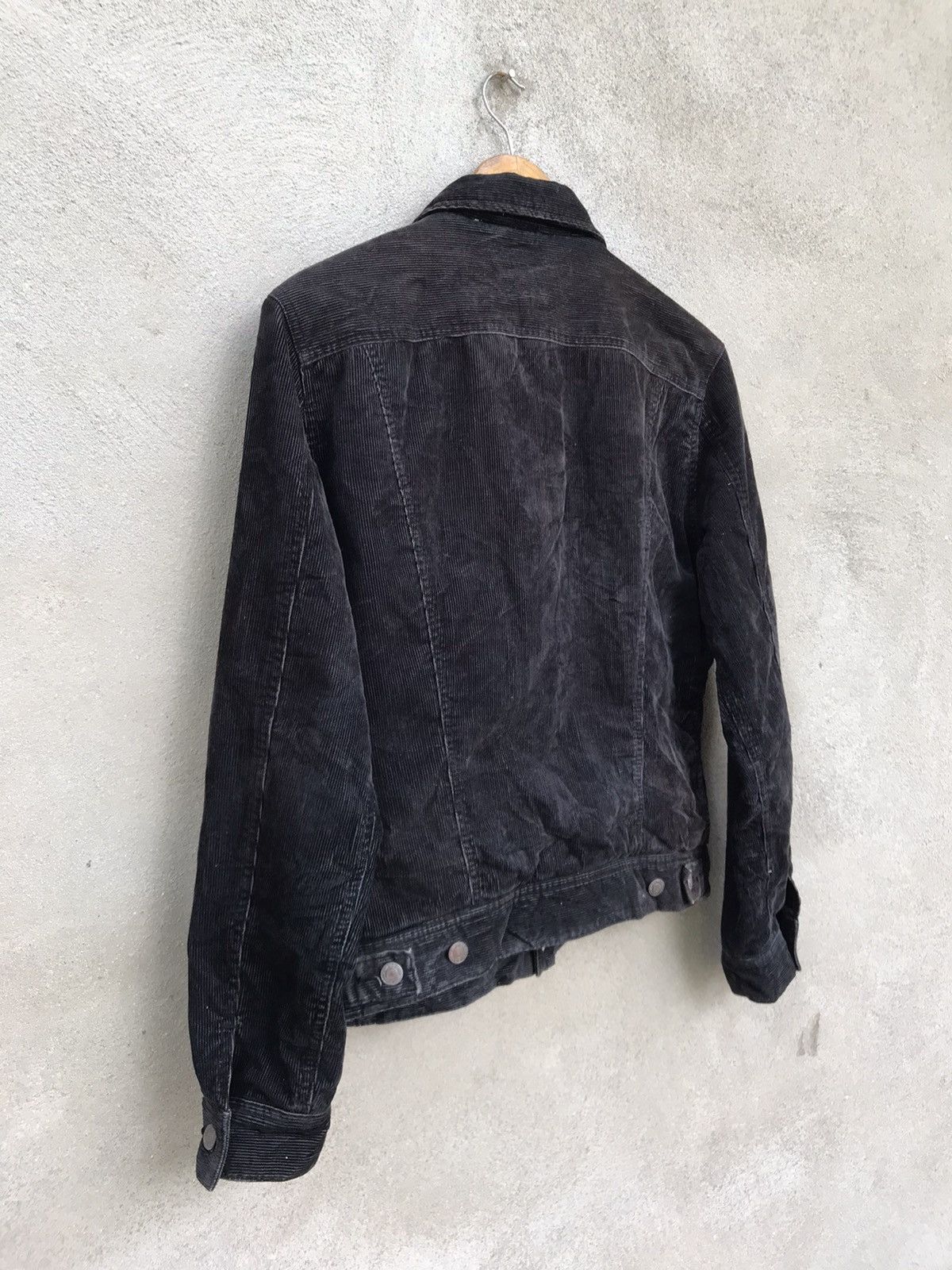 20471120 × Beauty Beast × Uniqlo VINTAGE UNIQLO CORDUROY LIKE TRUCKER JACKET Size US S / EU 44-46 / 1 - 6 Thumbnail