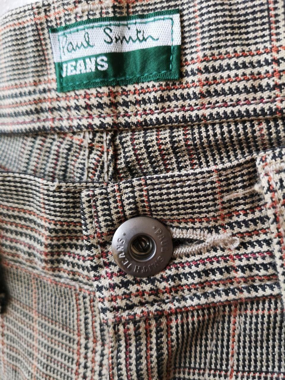 Designer × Paul Smith Vintage Paul Smith Jeans Tartan Check Jeans Size US 30 / EU 46 - 2 Thumbnail