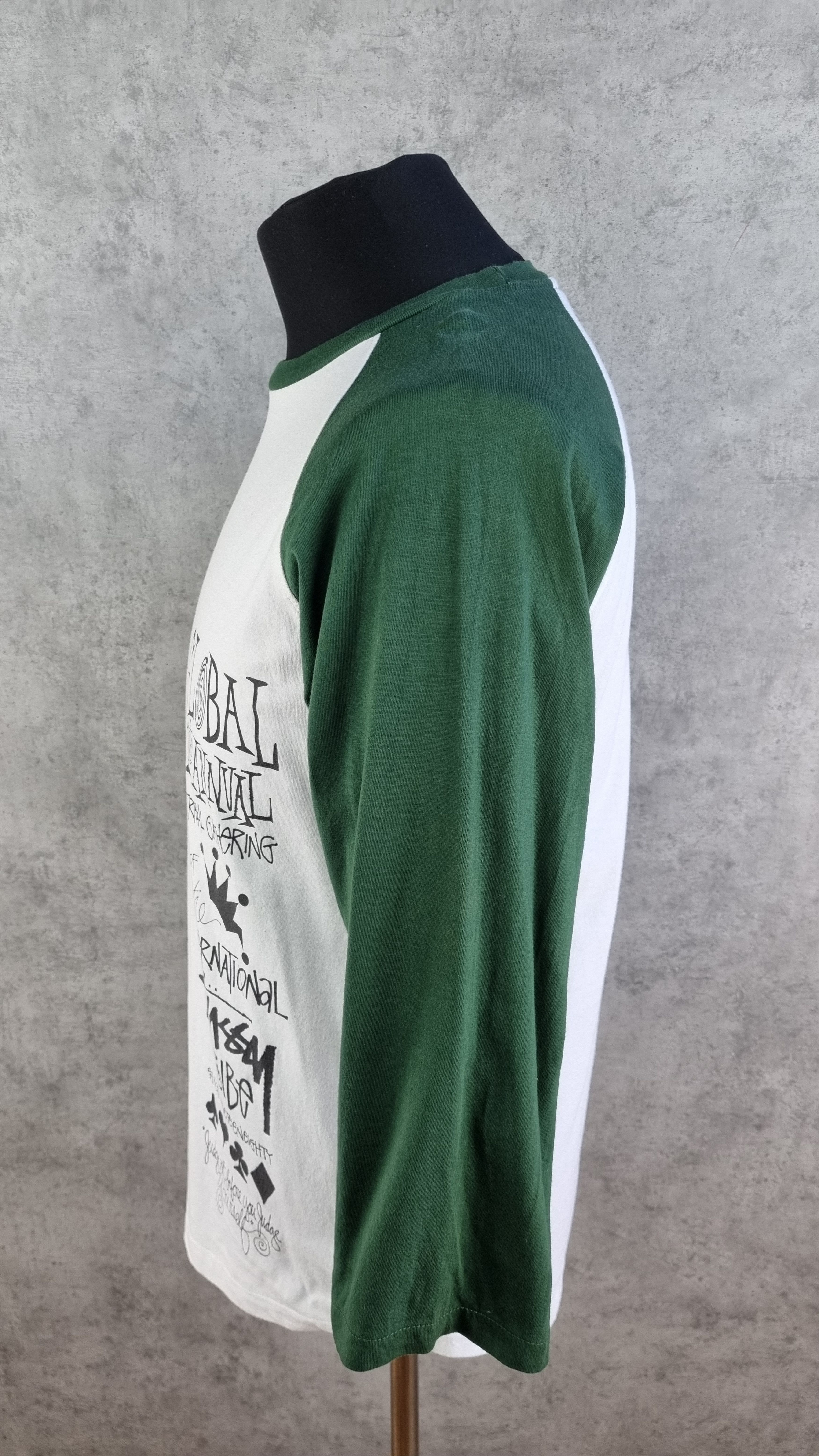 Stussy Rare Stussy TRIBE 3/4 sleeve baseball jersey Size US M / EU 48-50 / 2 - 5 Thumbnail
