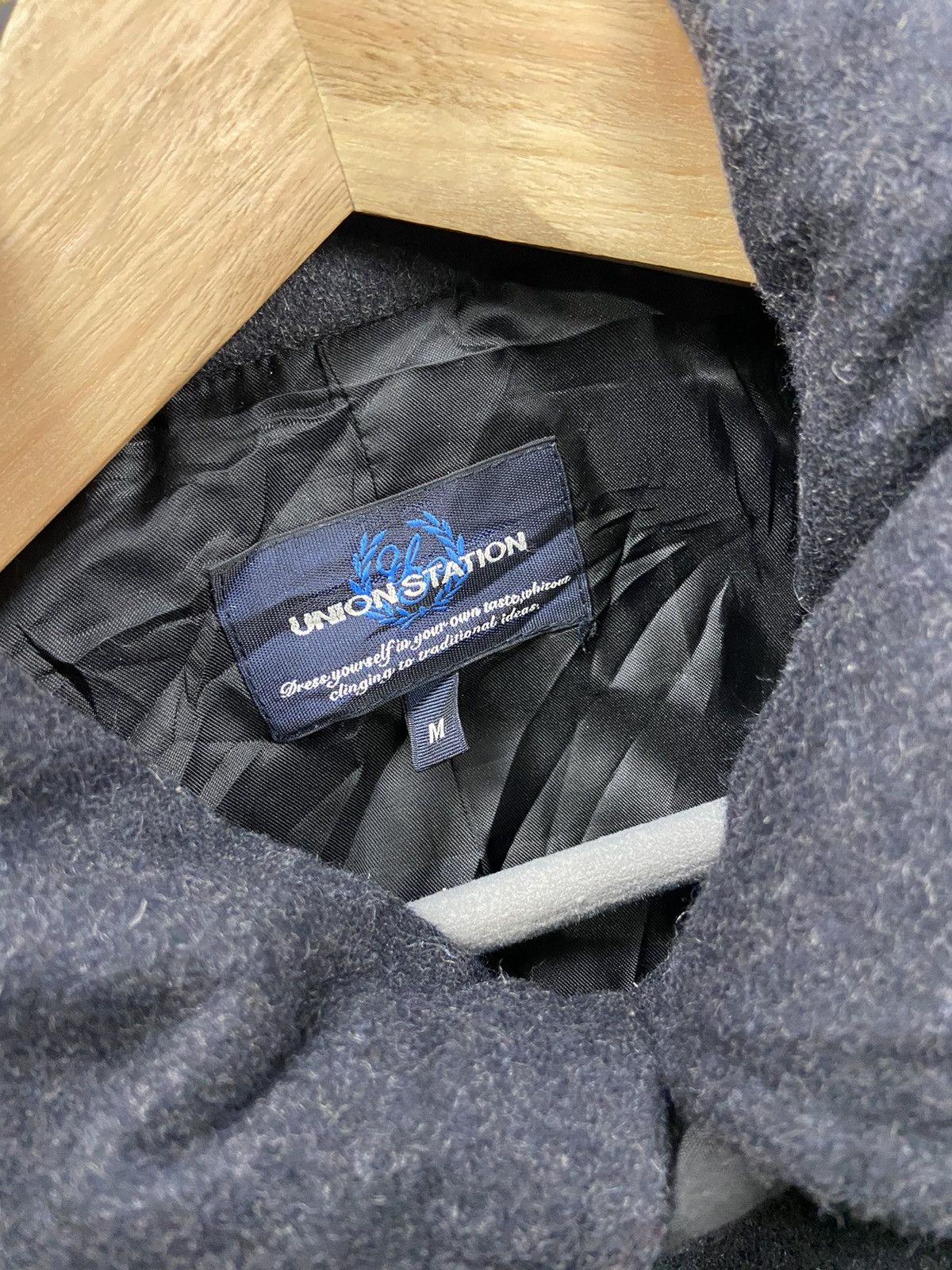 Japanese Brand × Other × Union LA Union Station Japanese Brand Wool Peacoat Jackets Size M / US 6-8 / IT 42-44 - 12 Thumbnail