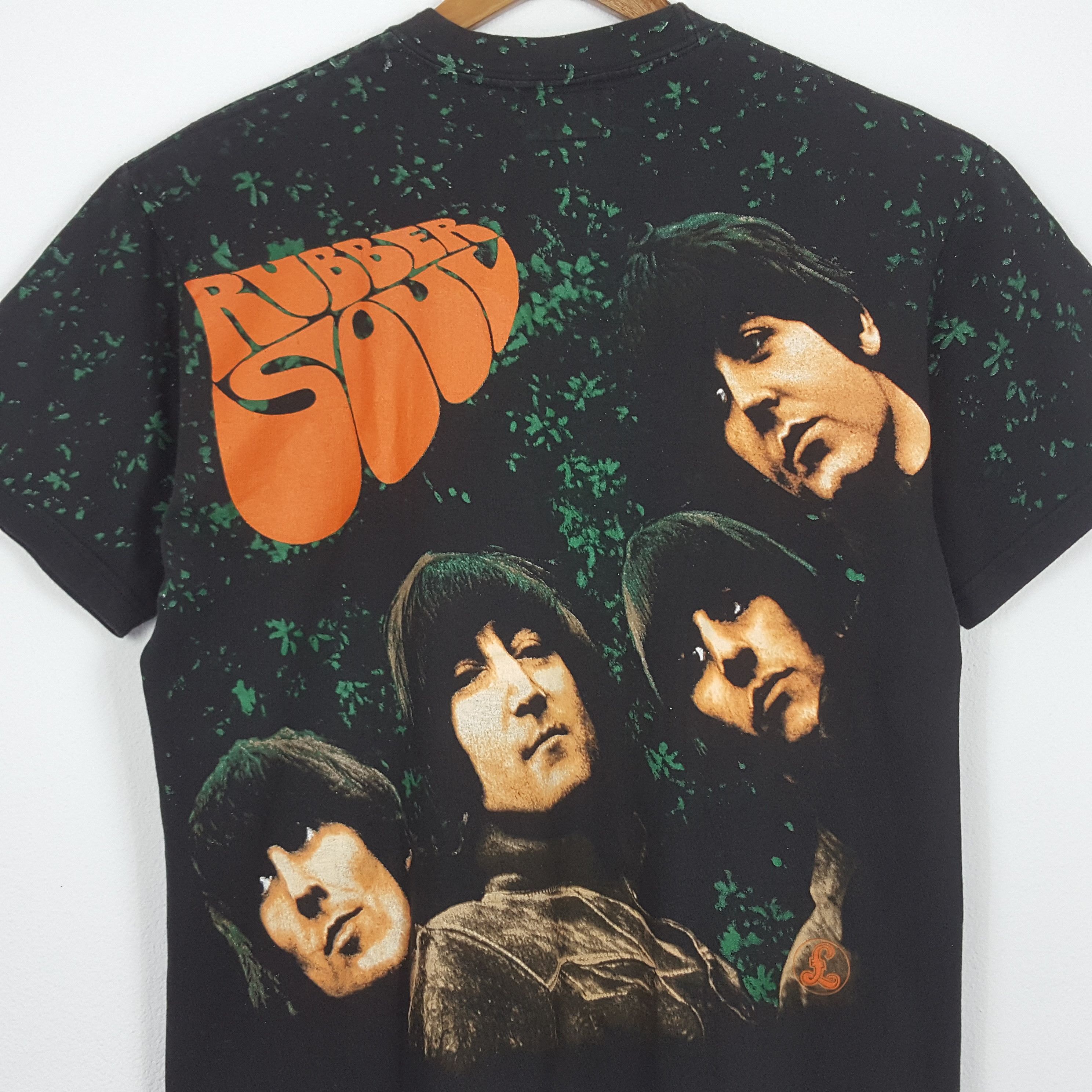 Band Tees × Vintage Vintage 90's THE BEATLES English Rock Band Full Print Tees Size US L / EU 52-54 / 3 - 4 Thumbnail