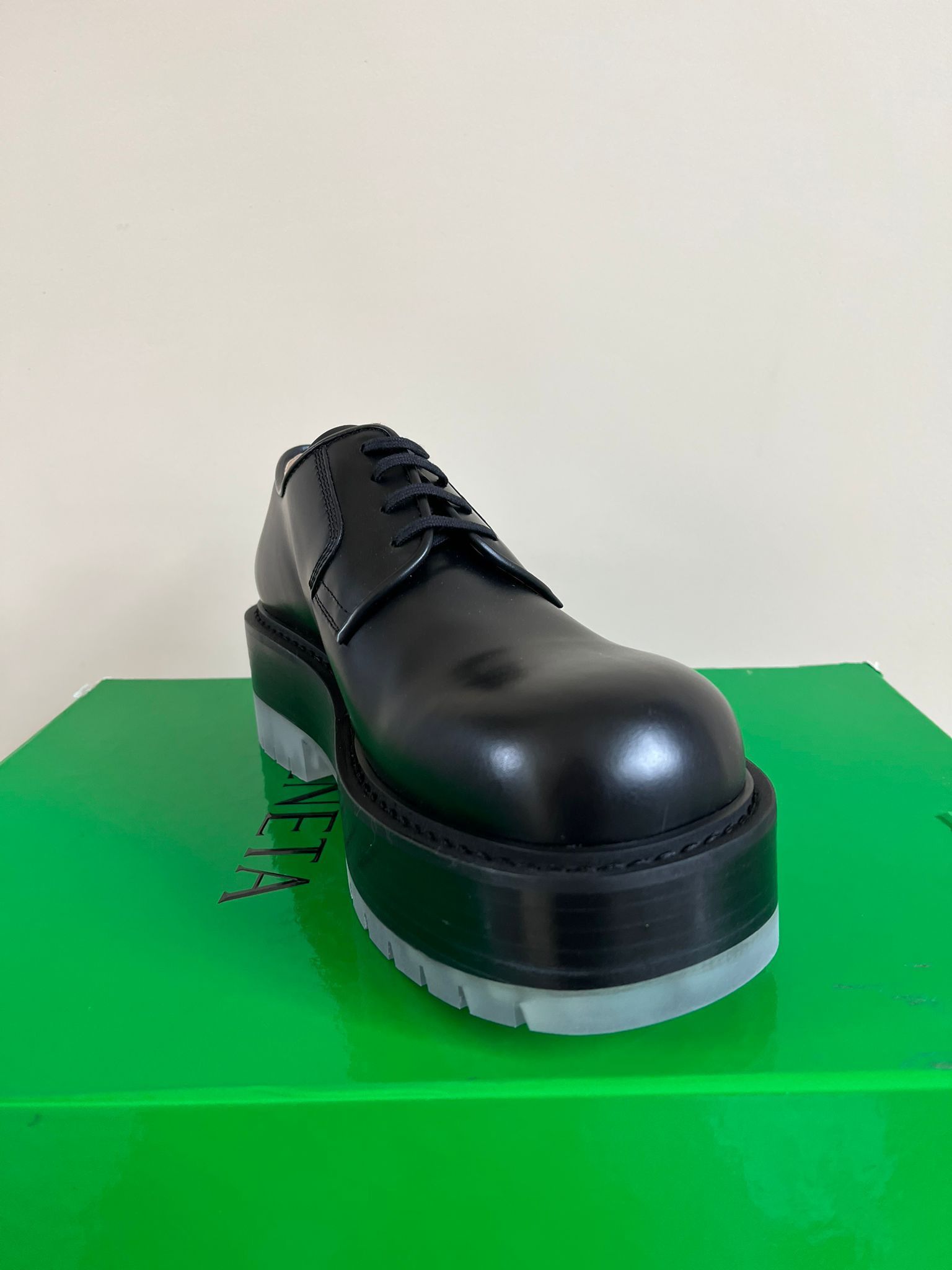 Bottega Veneta Stilt Derby Shoes in Black color Size US 10.5 / EU 43-44 - 10 Thumbnail