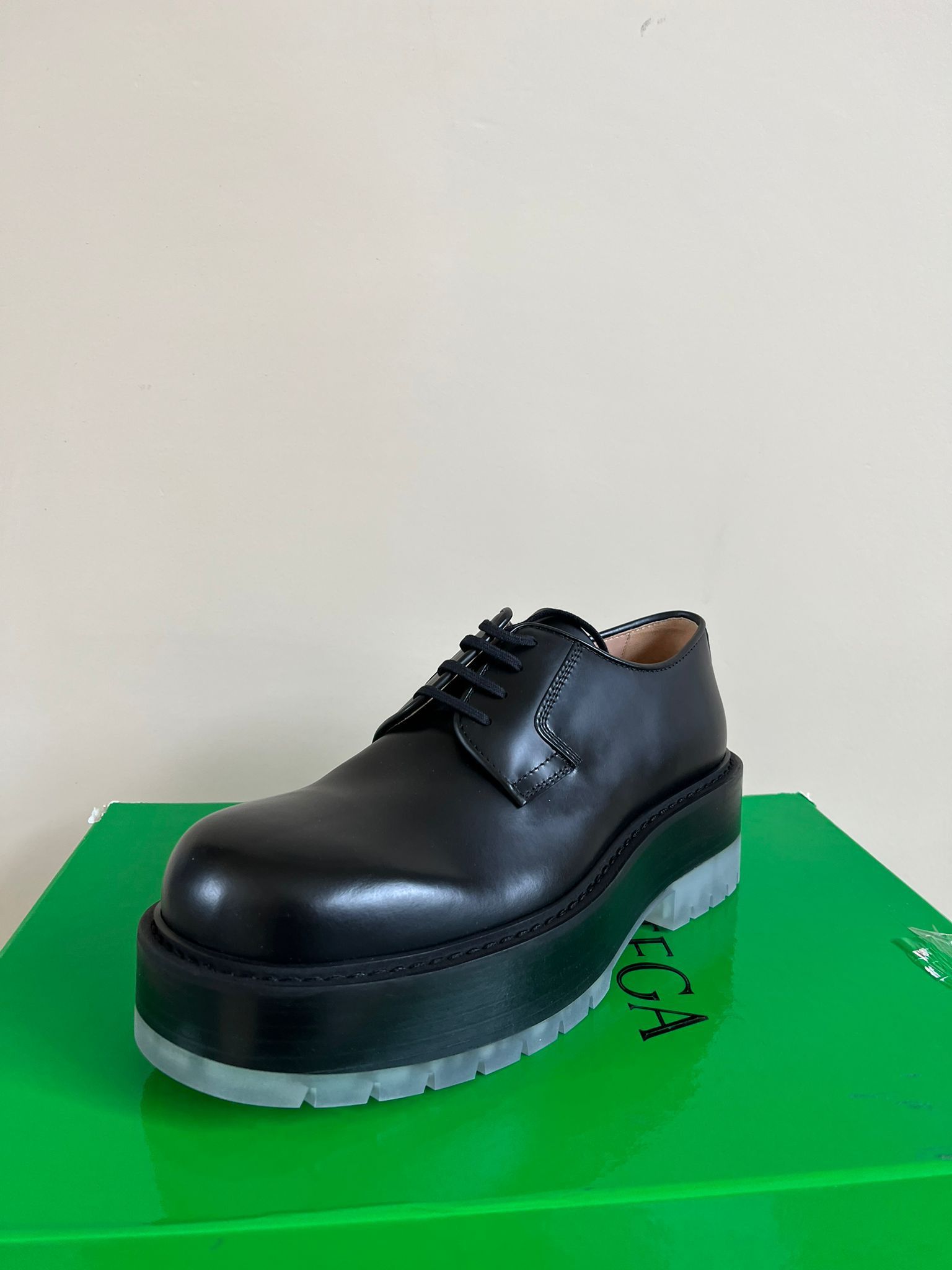 Bottega Veneta Stilt Derby Shoes in Black color Size US 10.5 / EU 43-44 - 5 Thumbnail