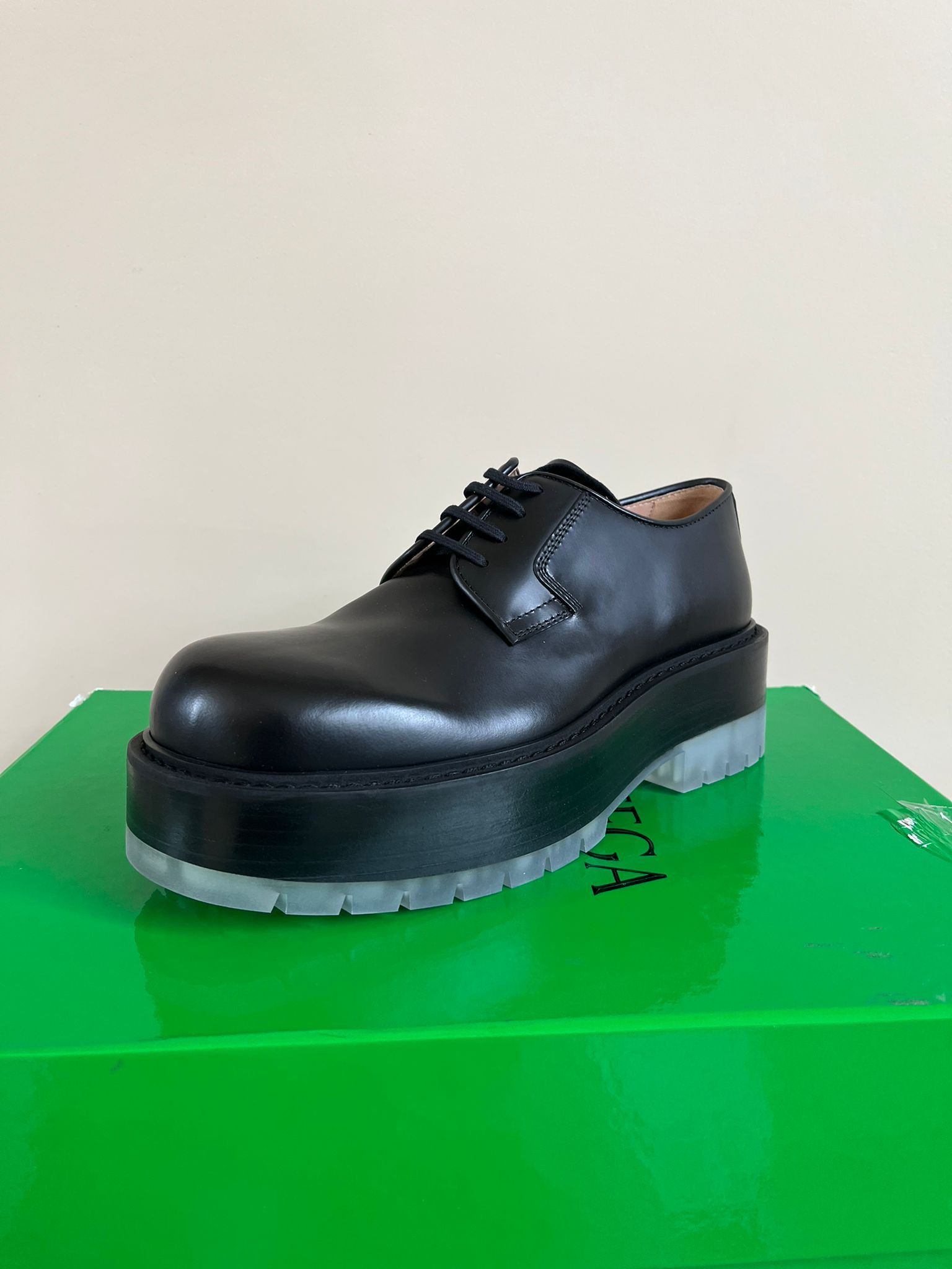 Bottega Veneta Stilt Derby Shoes in Black color Size US 10.5 / EU 43-44 - 12 Thumbnail