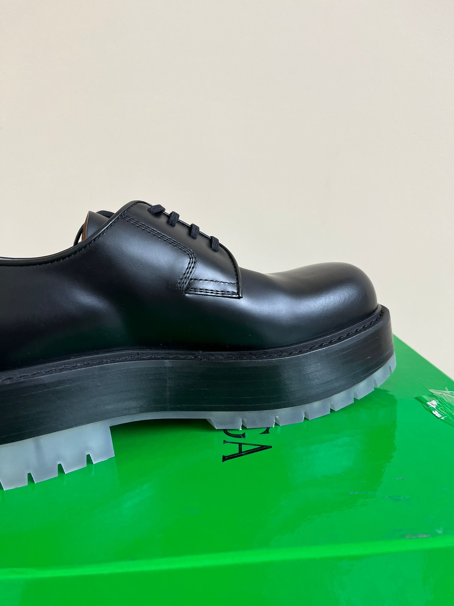 Bottega Veneta Stilt Derby Shoes in Black color Size US 10.5 / EU 43-44 - 11 Thumbnail