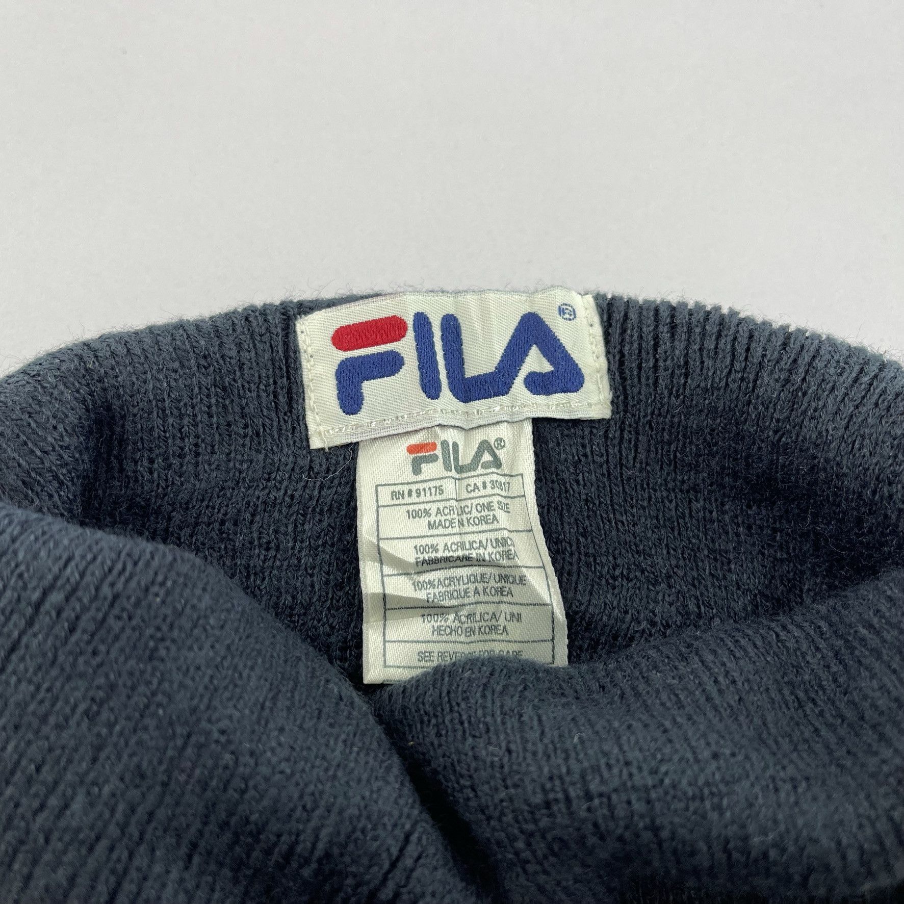 Fila FILA Embroidery Logo Beanie Hats-BH2114 Size ONE SIZE - 5 Thumbnail
