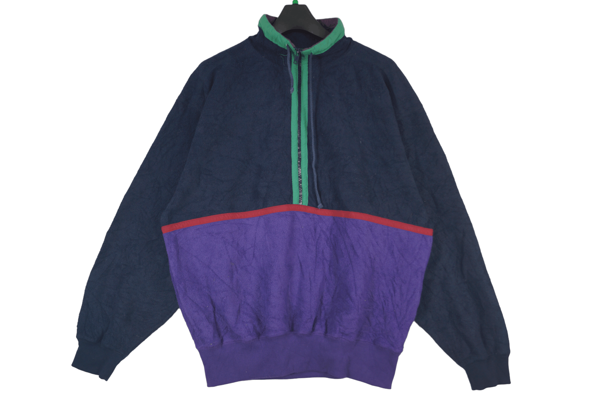 Vintage 90s Giordano Fleece Half Zipper