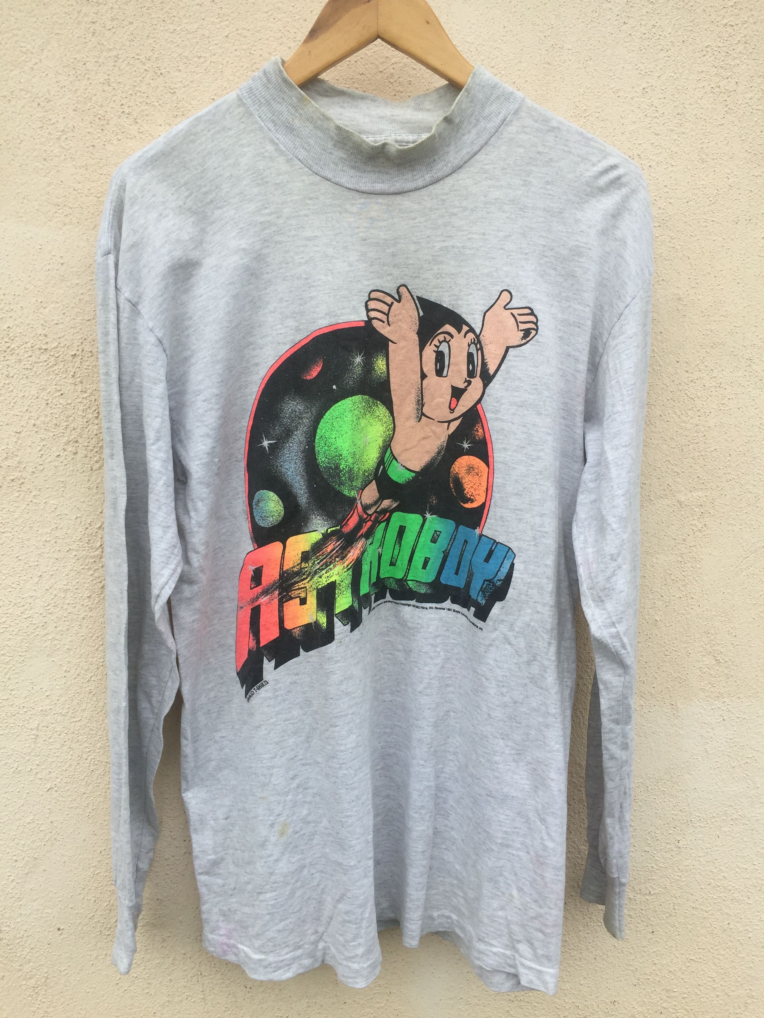 Vintage 90s Mighty Atom Astro Boy awesome T Shirt