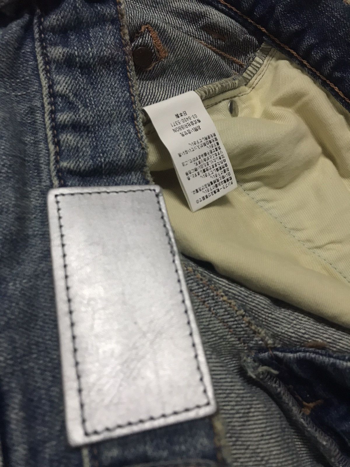 Japanese Brand WVM - NumberNine Inspired Splashed Distressed Jeans Size US 28 / EU 44 - 15 Thumbnail