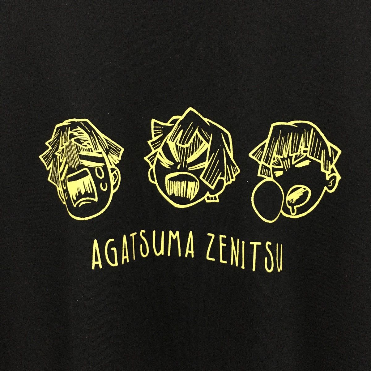 Anime × Cartoon Network Rare Demon Slayer Agatsuma Zenitsu Kimetsu No Yaiba T-shirt Size US XL / EU 56 / 4 - 3 Thumbnail