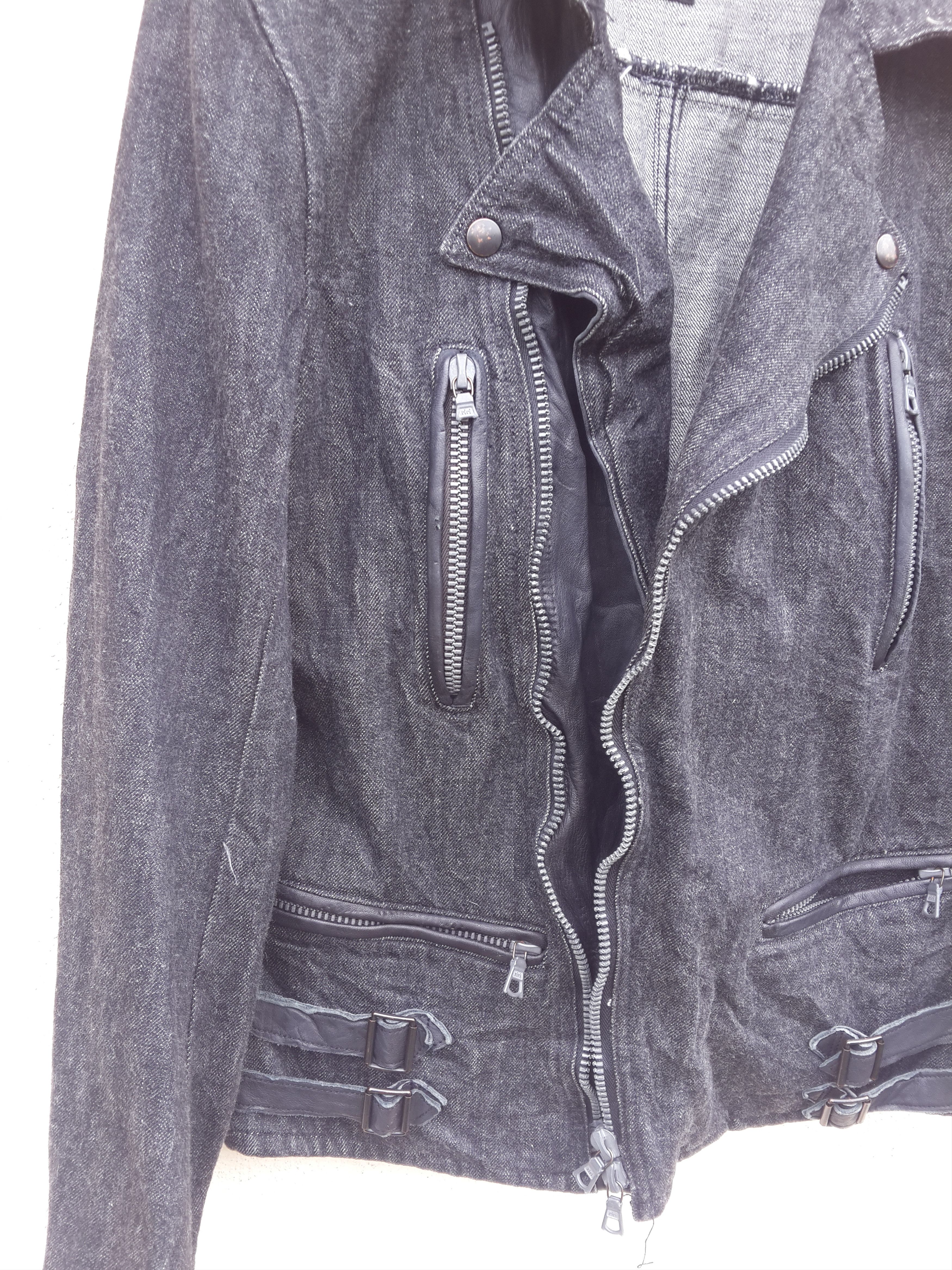Full Count & Co. FULLCOUNT X EPILOGUE CHANT Double Collar Bikers Jacket Size US M / EU 48-50 / 2 - 5 Thumbnail