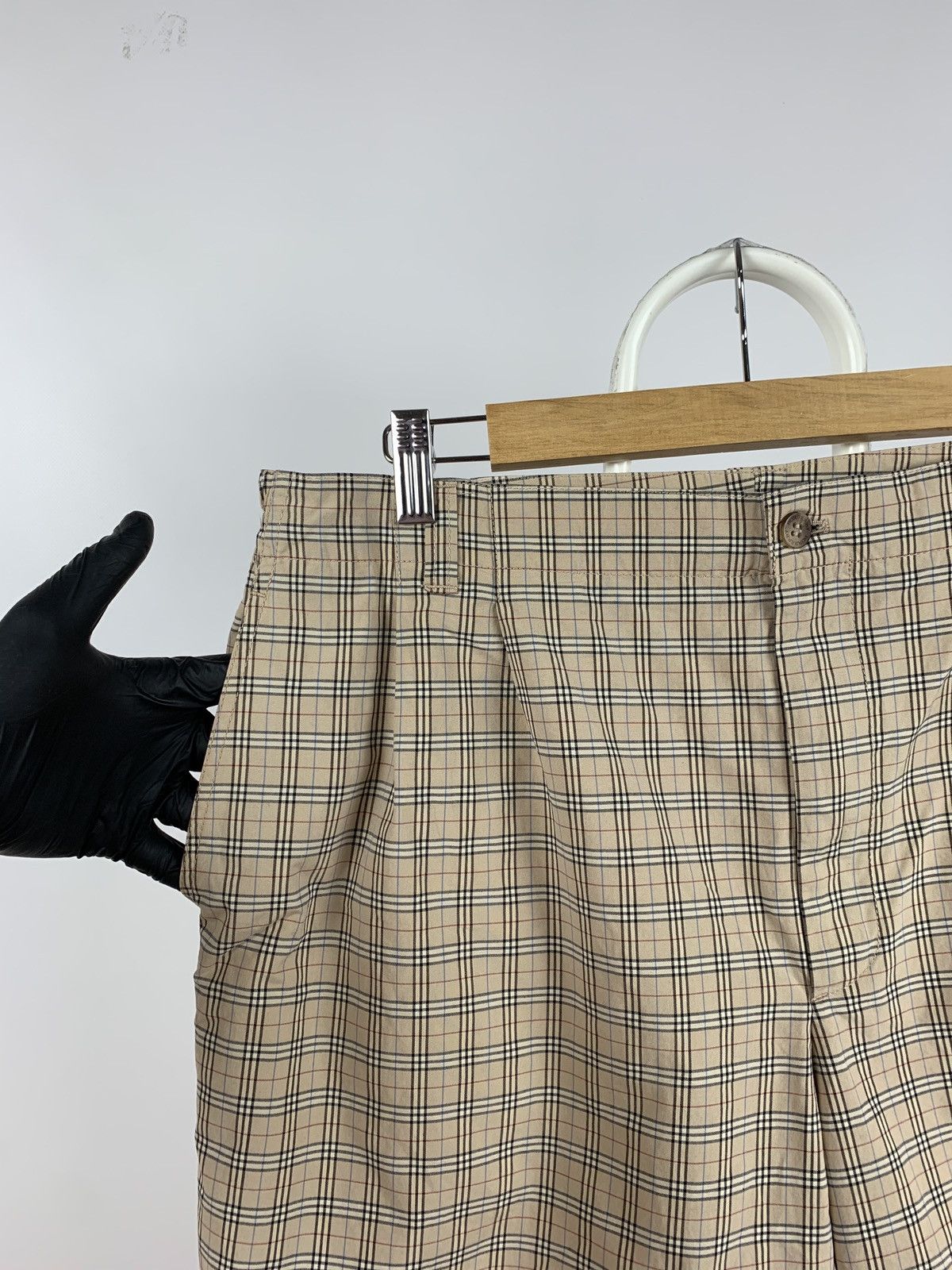 Vintage Burberry London Nova Check Shorts
